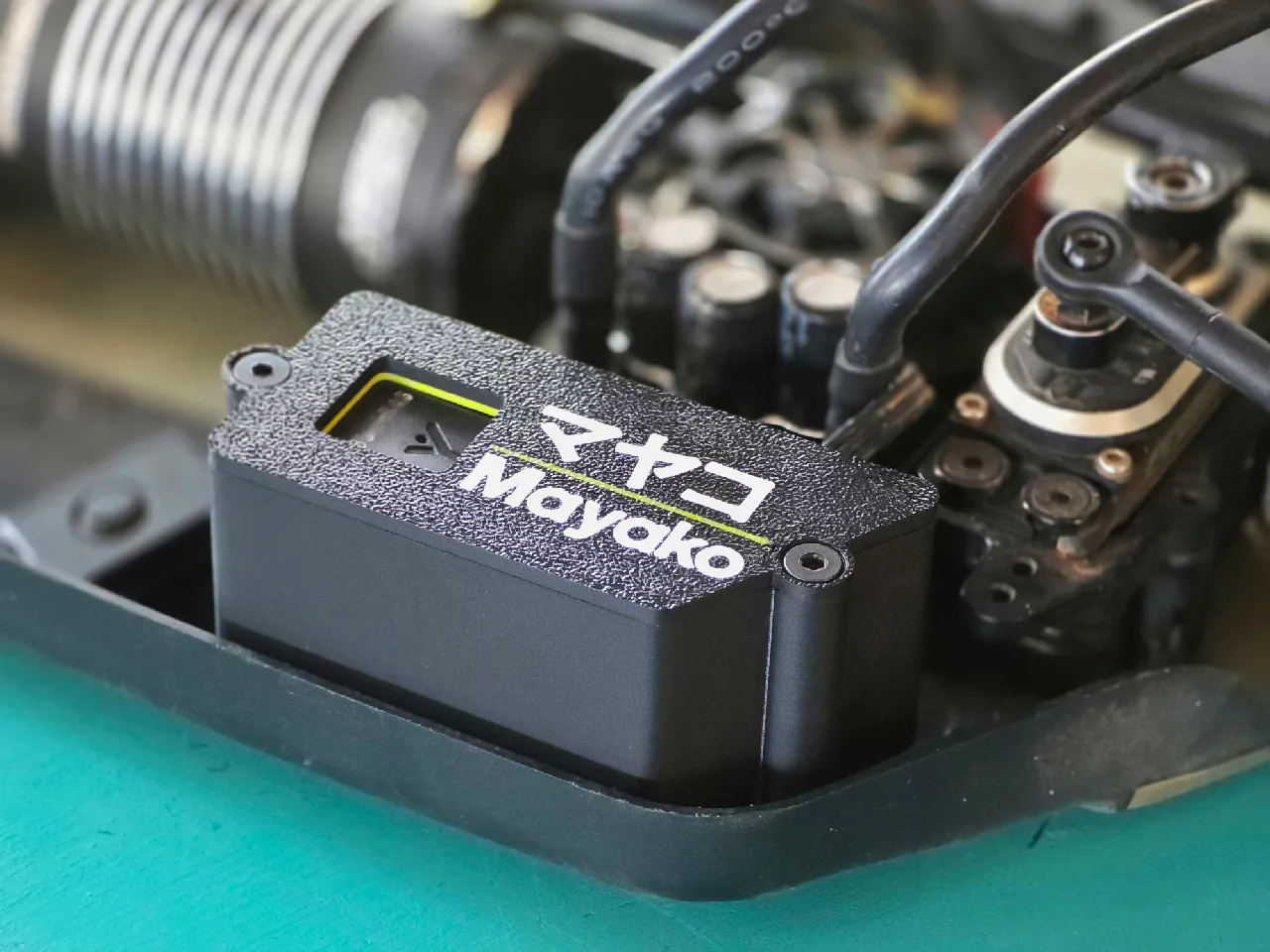 Radio Box for Mayako MX8E E-buggy with Transponder and optional