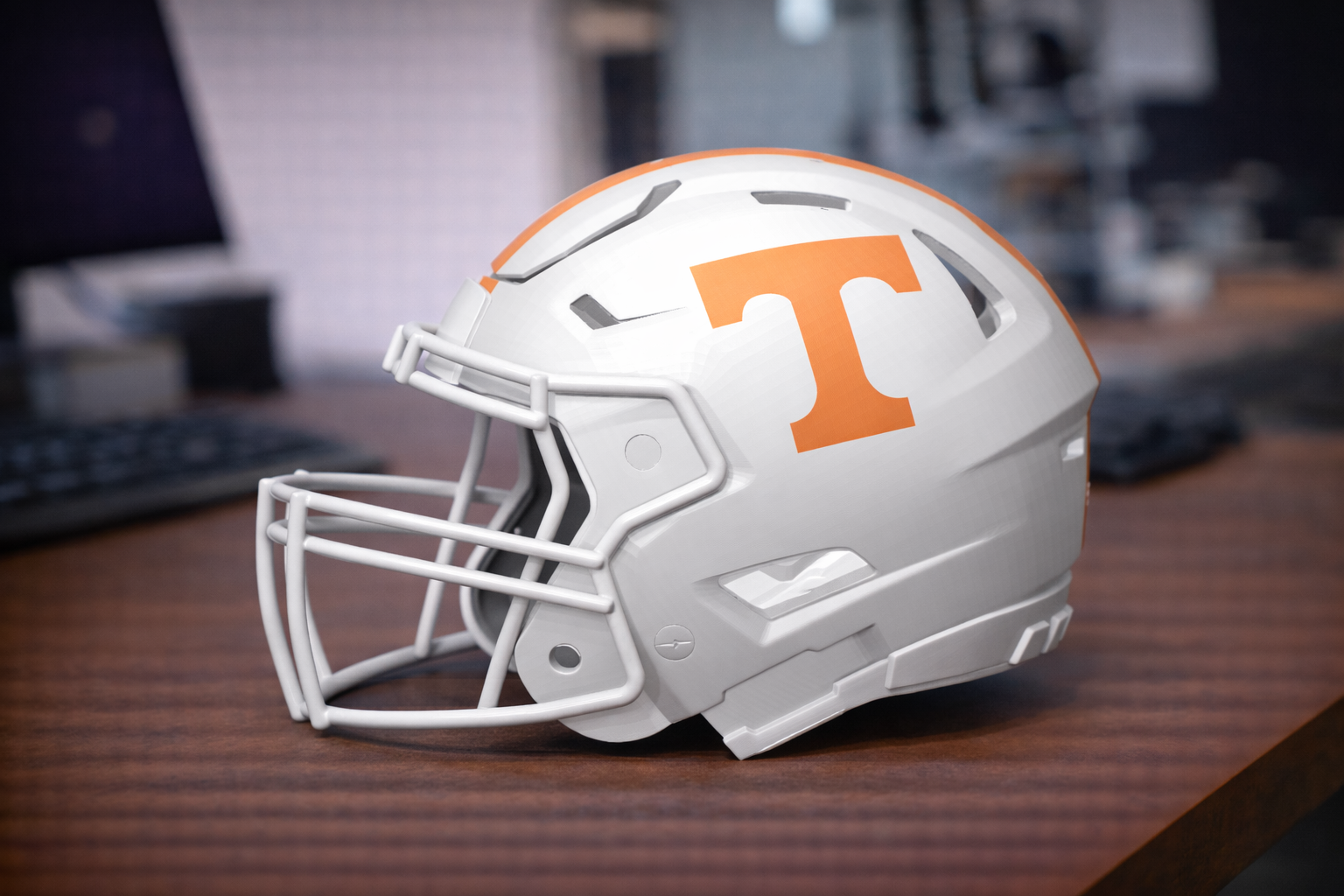 Tennessee Volunteers Football Helmet - With Stripe