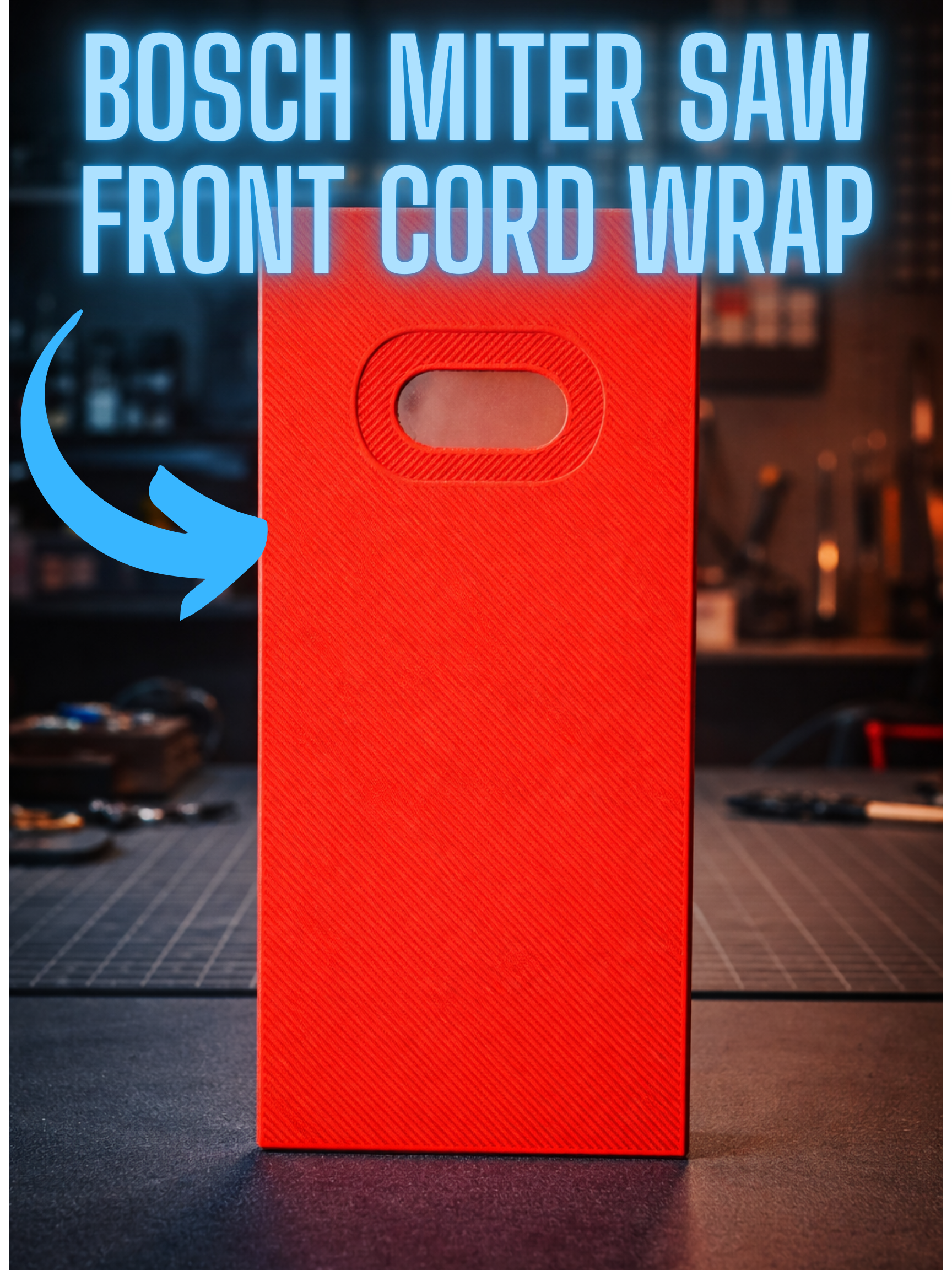 Bosch Front Cord Wrap for Miter Saw 4412, 5412L, 4410L
