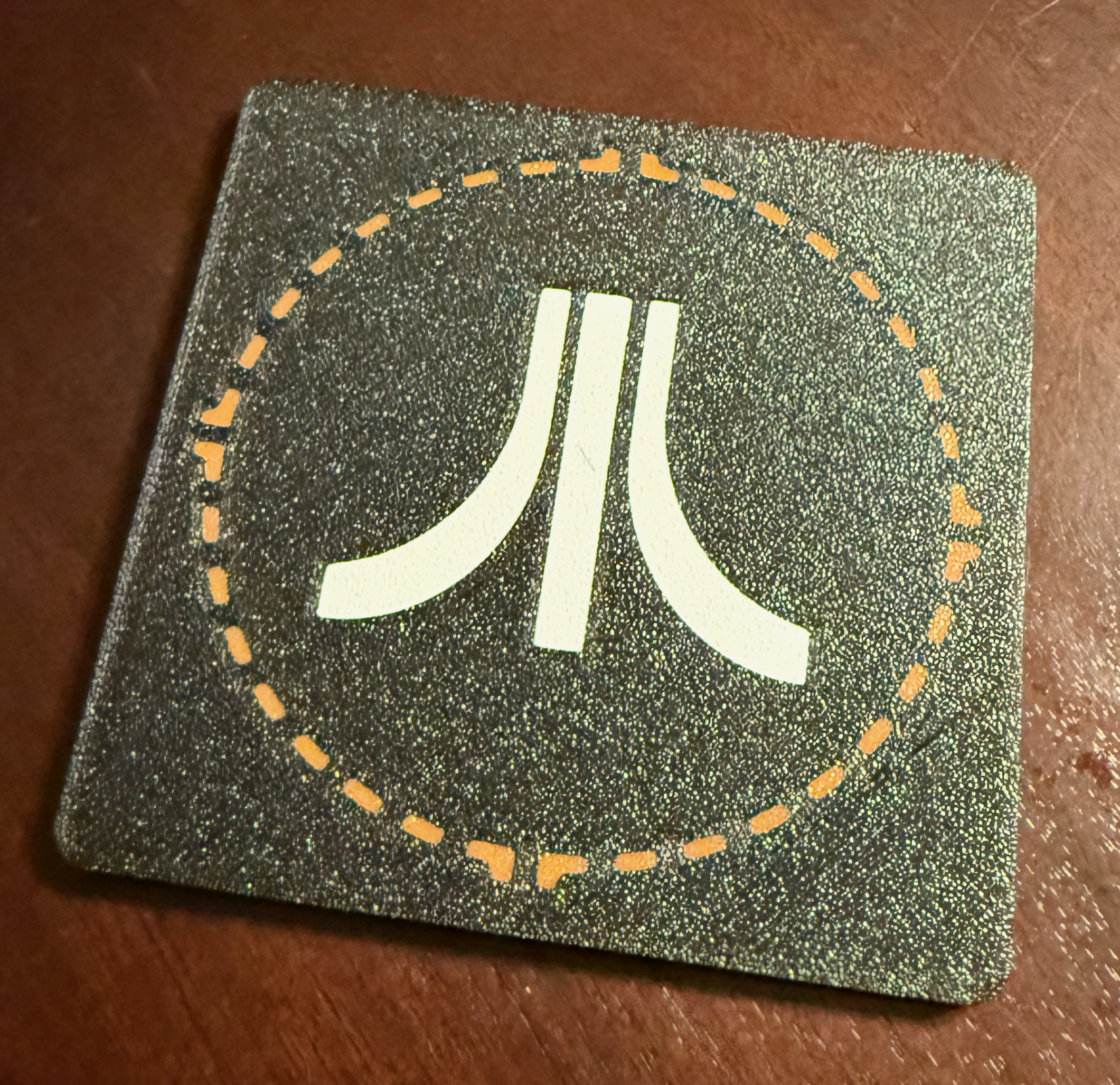 Atari Joystick-Themed Drink Coaster