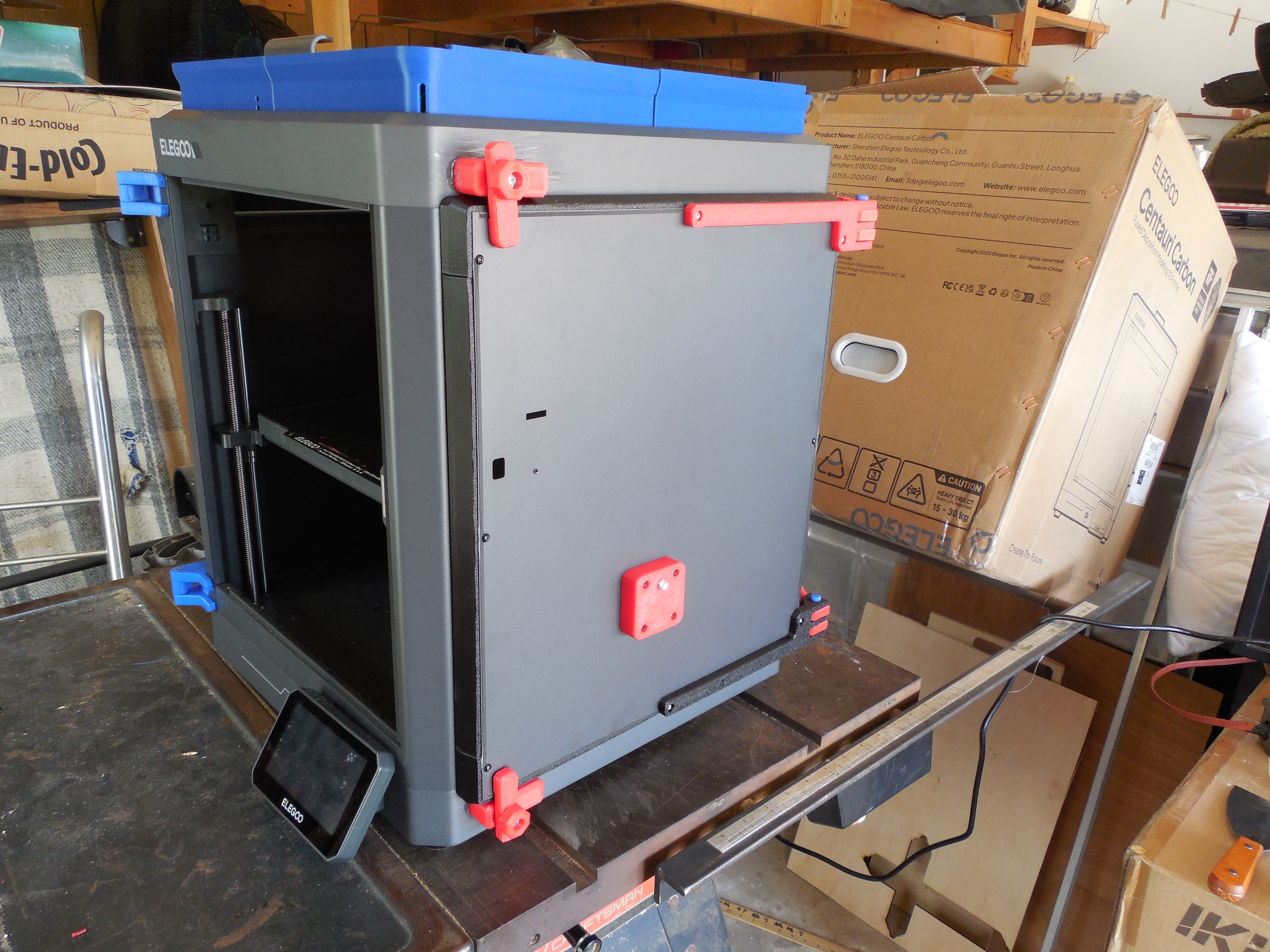 Elegoo Centauri Carbon side panel spaceer — thumbnail 2