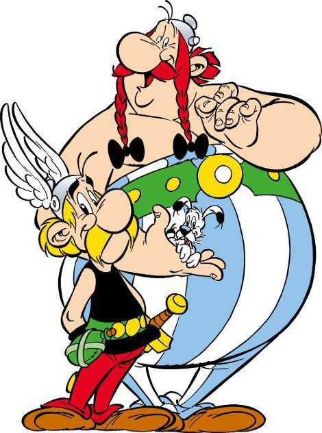 Asterix , Obelix und Idefix