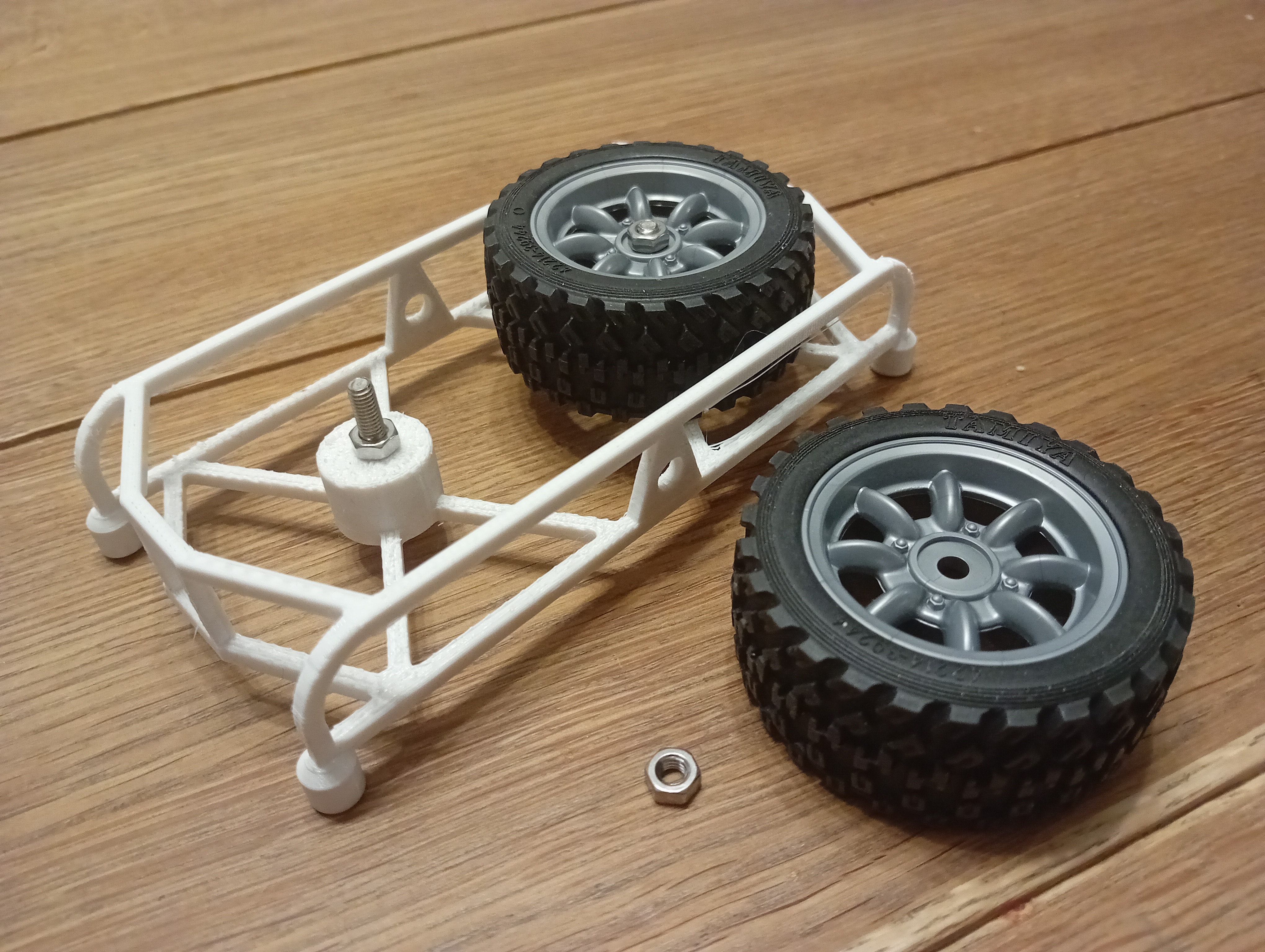 Tamiya RC - Roofrack for classic mini cooper (1:10)