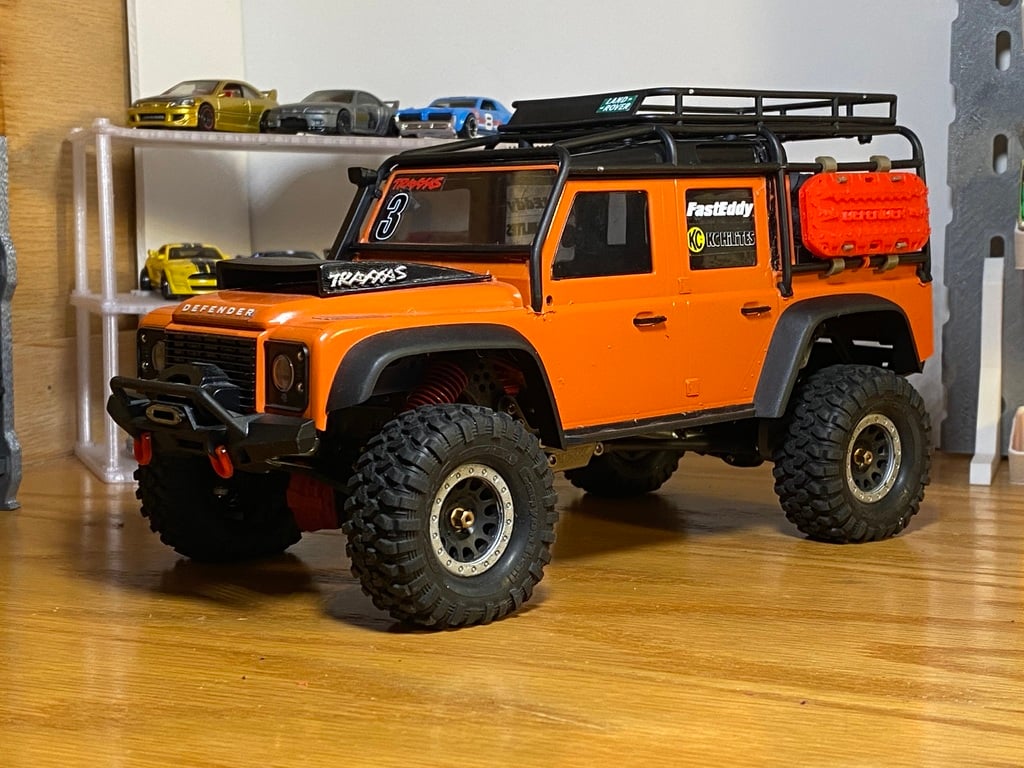 TRX4m Defender hood scoop