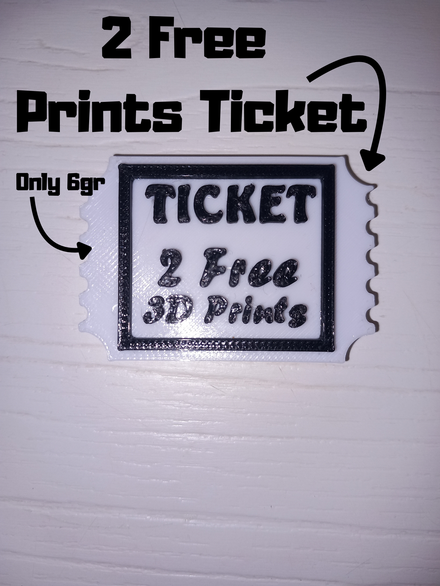 Coupon 2 Free Prints Ticket