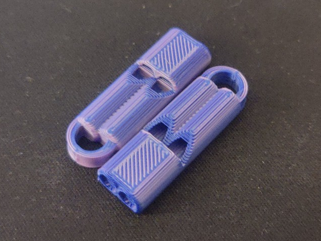 Double Penne safety whistle – A bitonal mod of Penne 2.0