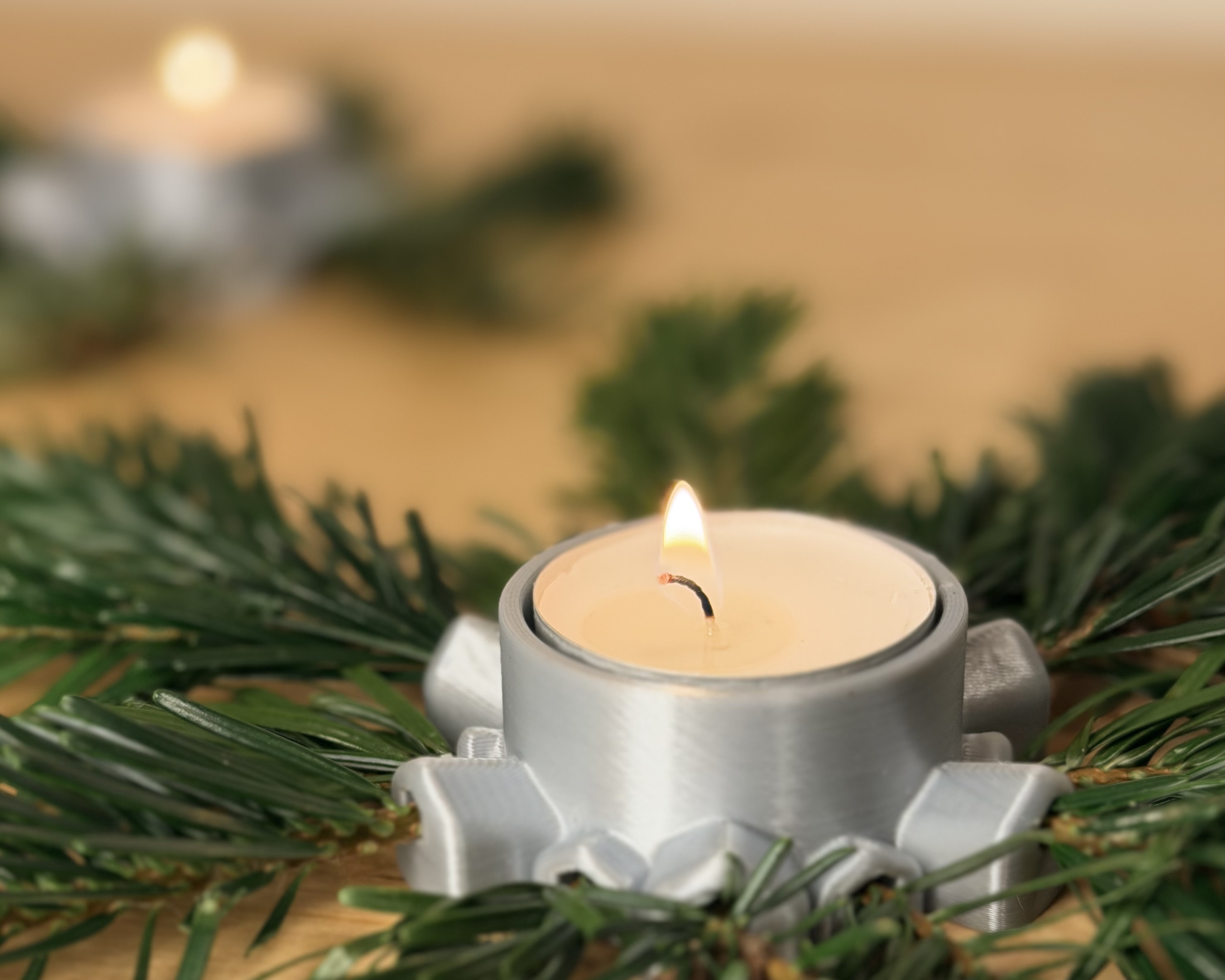 Branch Knot Tealight Holder — Fun & Easy Assembly — miniatura 5