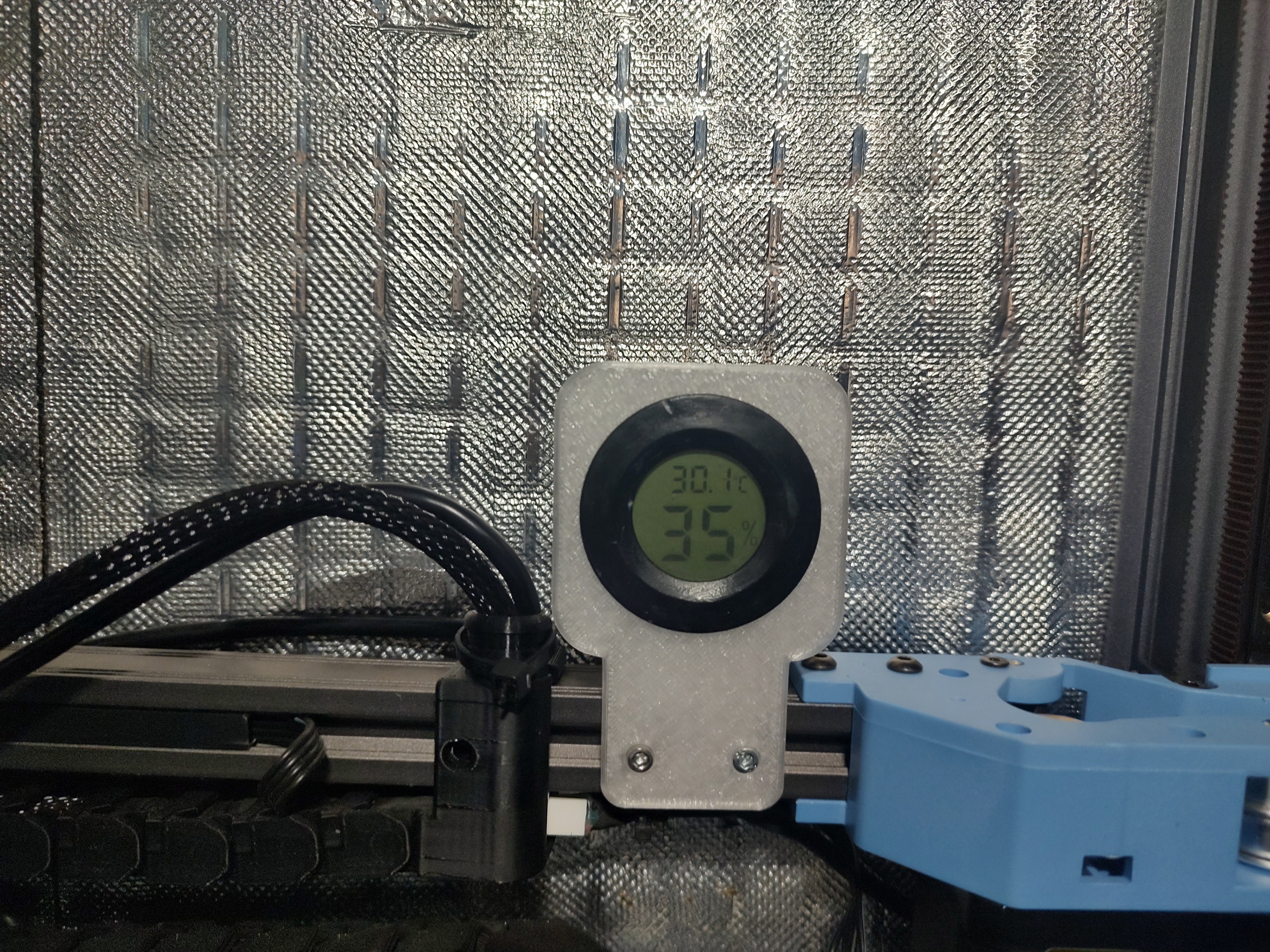 Mounting the hygrometer sensor on the Sovol Sv08