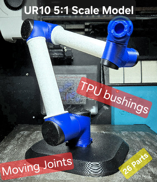 UR10 0,2 Scale Industrial Robot Arm