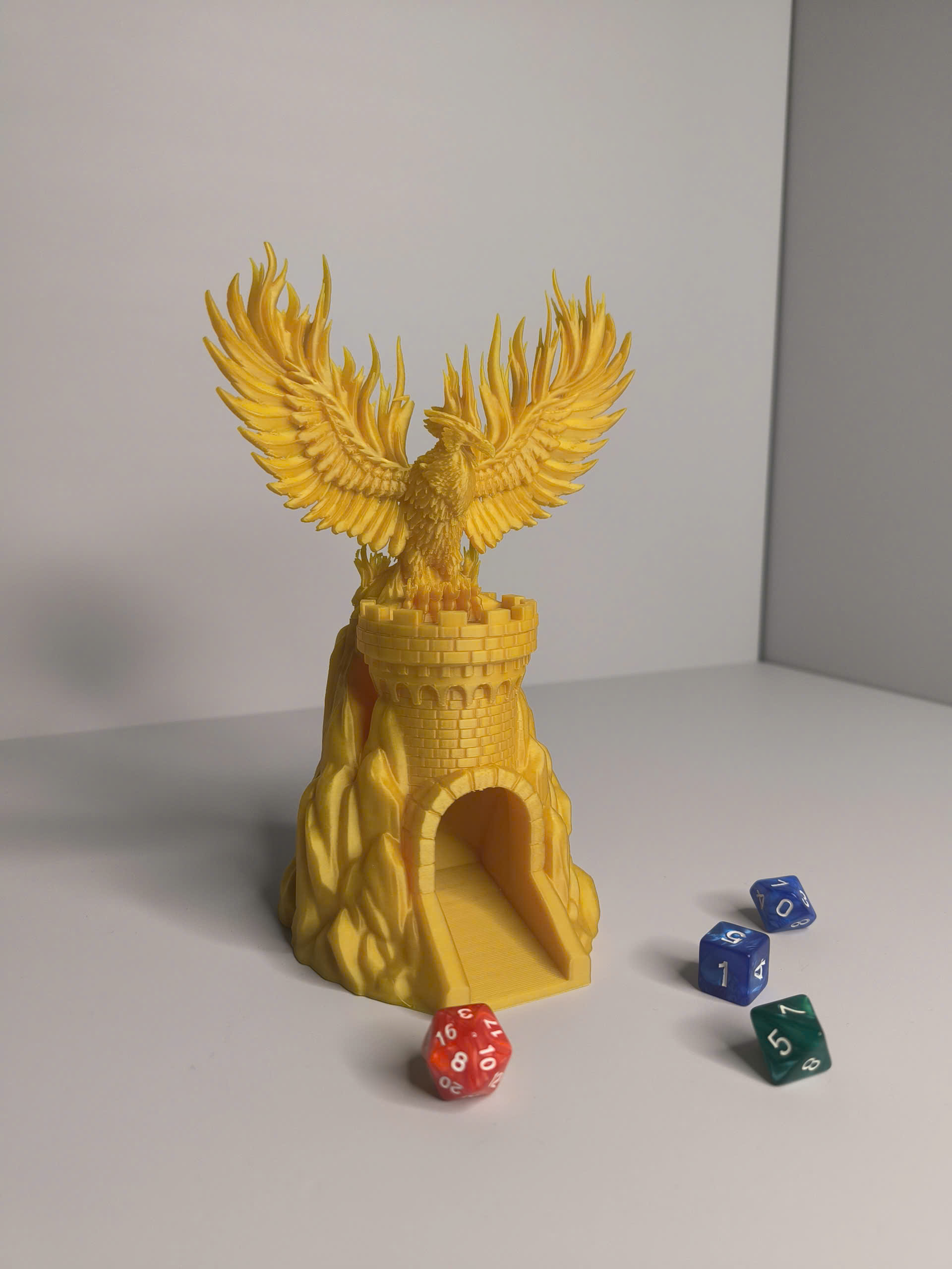 Phoenix Dice Tower_Get 70 Dice Towers on PATREON