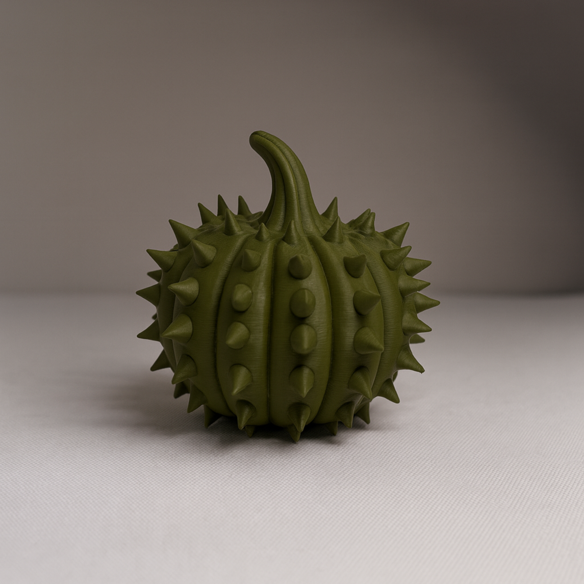 SPIKES PUMPKIN / NATURE AUTUMN DESIGN / ABSTRACT DECOR — thumbnail 2