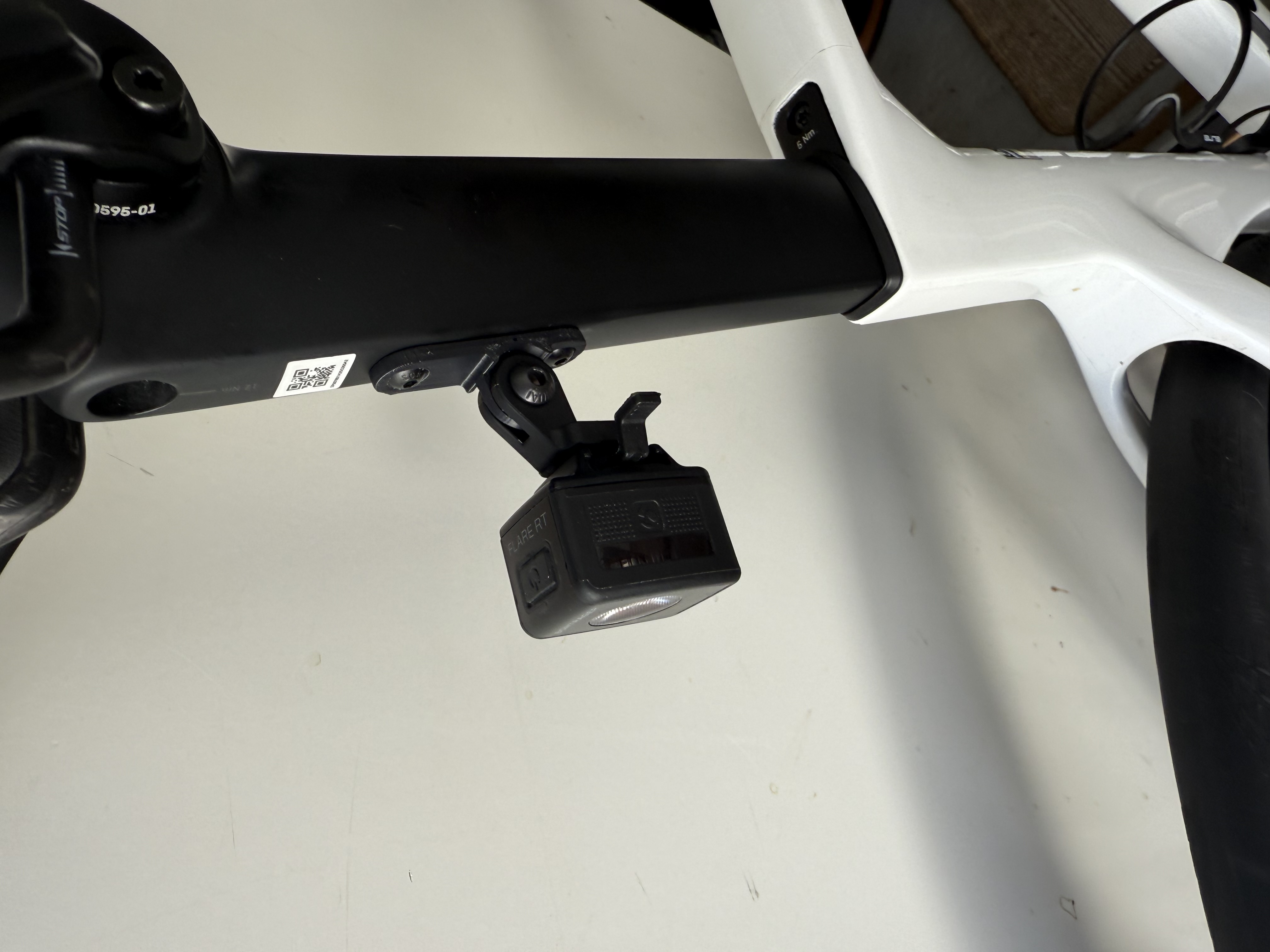 Canyon Aeroad seatpost light mount