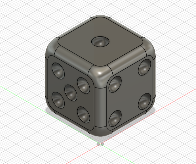 Gaming dice - Herní kostka