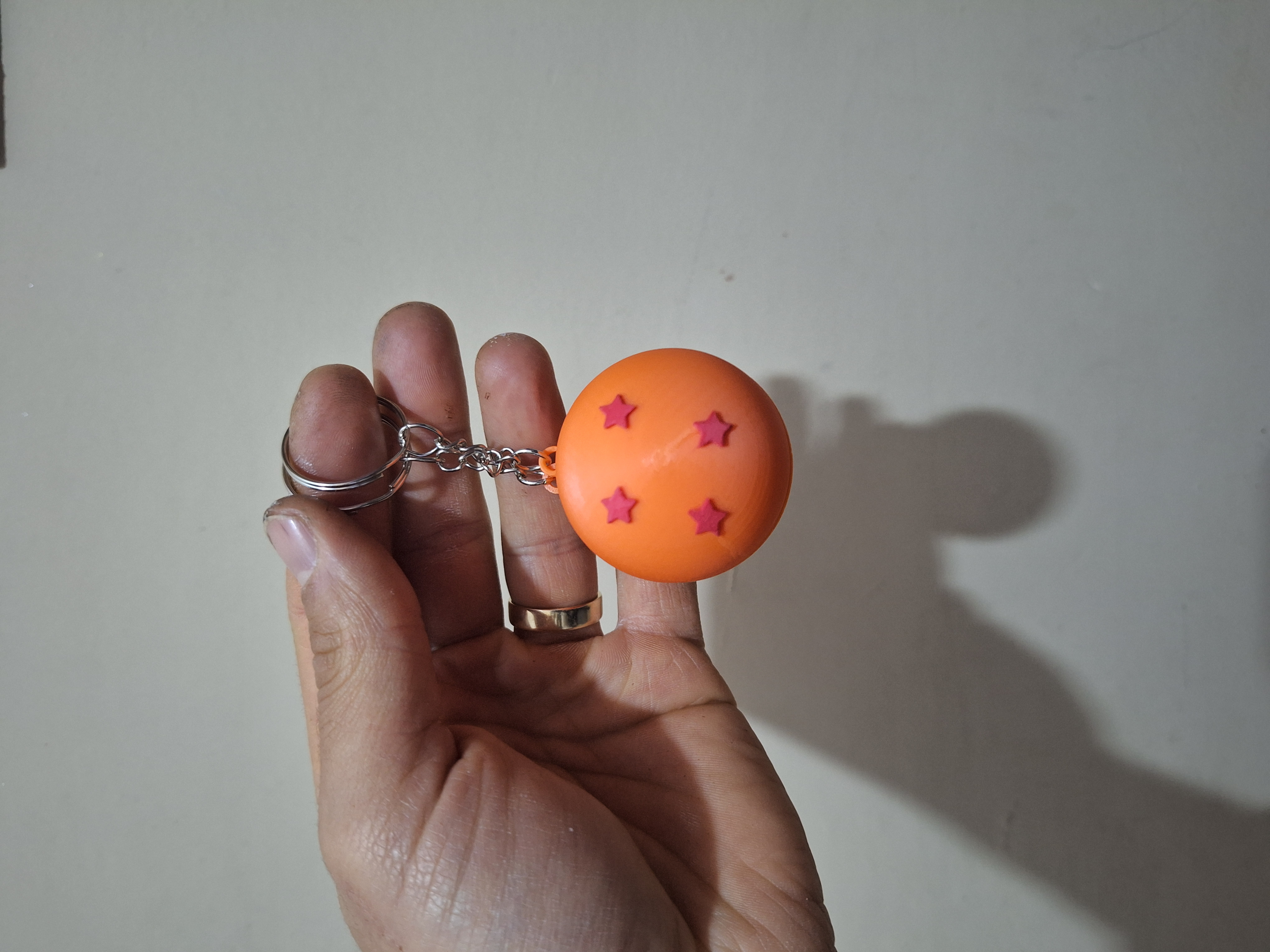 Dragon Ball Z Keychain Set - All 7 Stars Balls