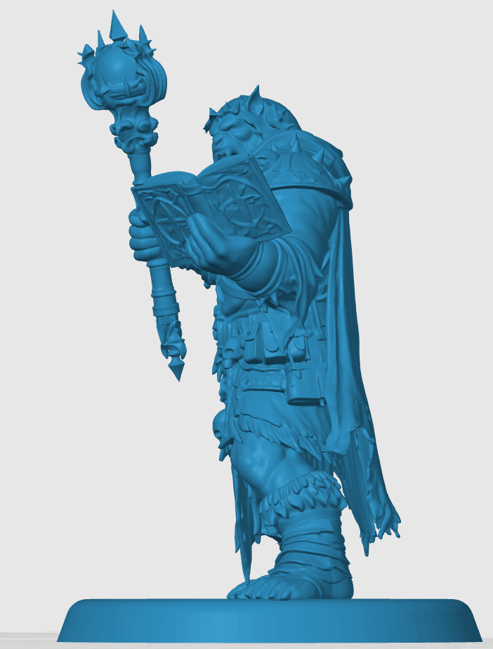 Miniatura 2 do modelo 3D Bugbear Cleric