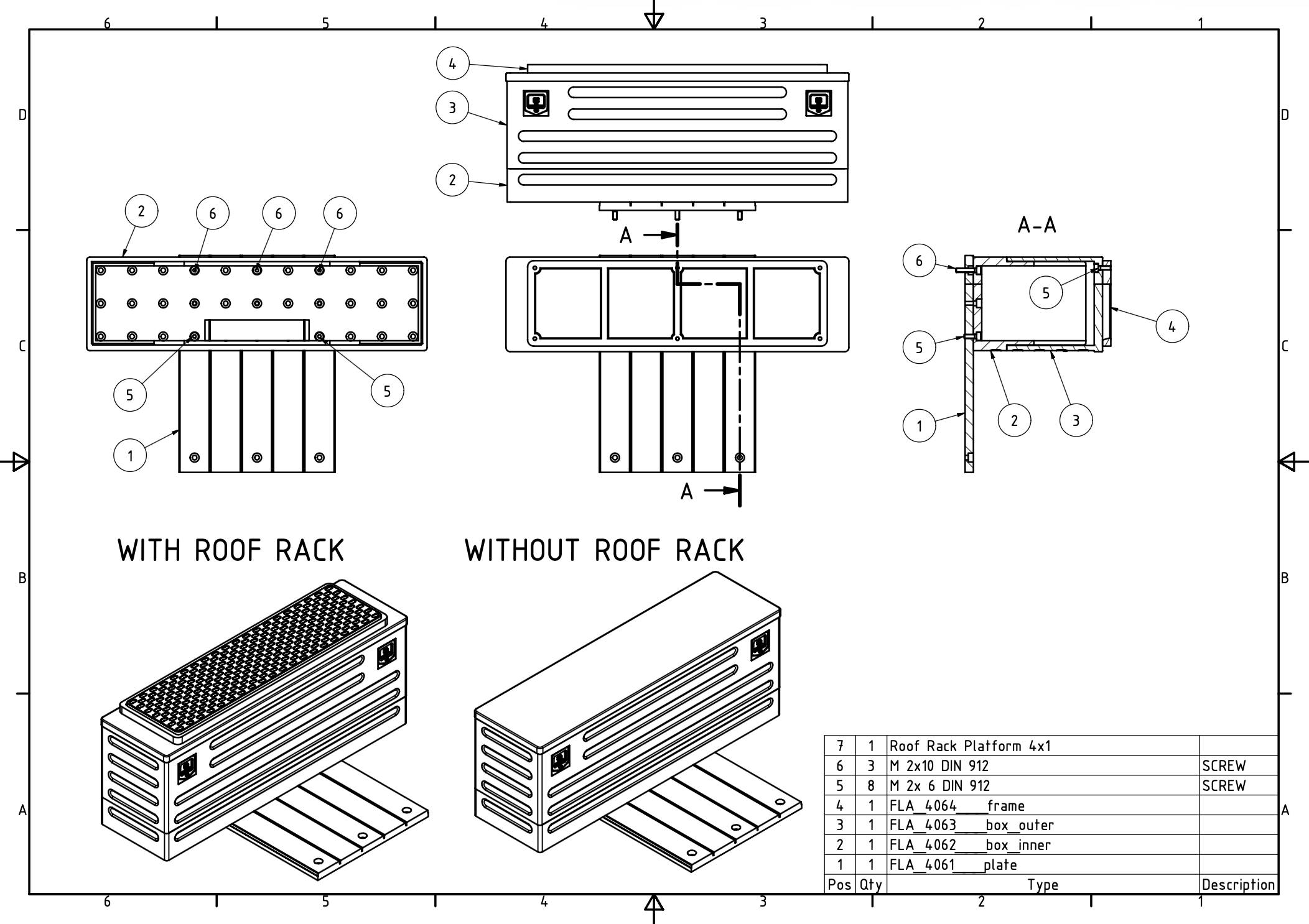 3D Sets Flatbed battery box — miniatura 2