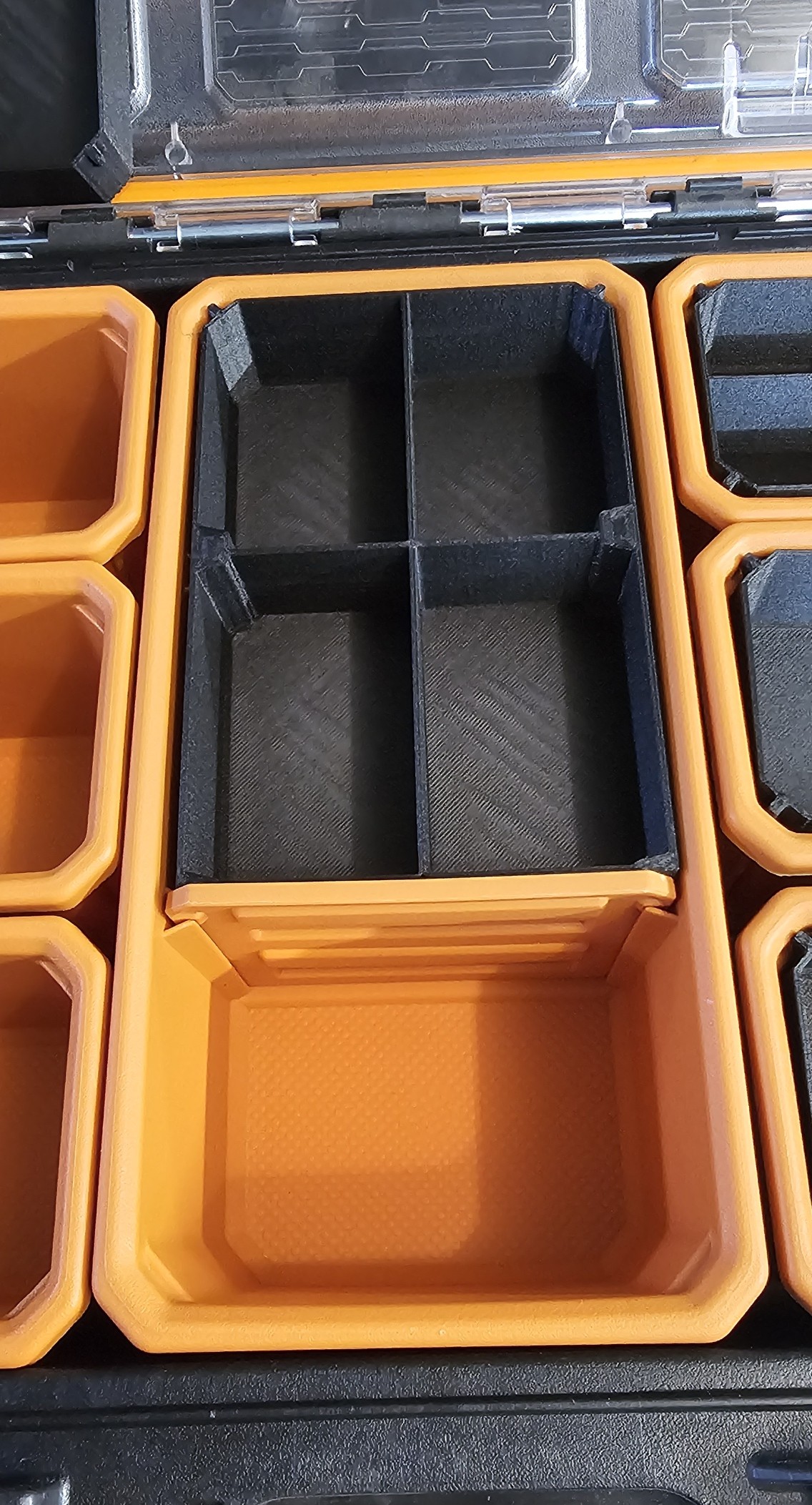RIDGID 2.0 Small Parts Organizer Nesting Cups--No cutting