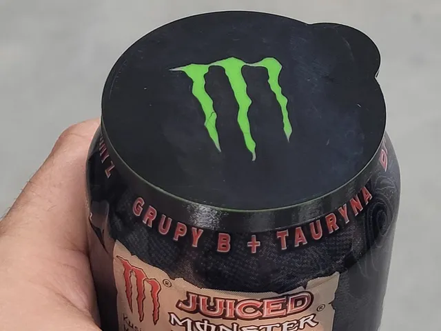 Monster Can Lid with Logo (single print)