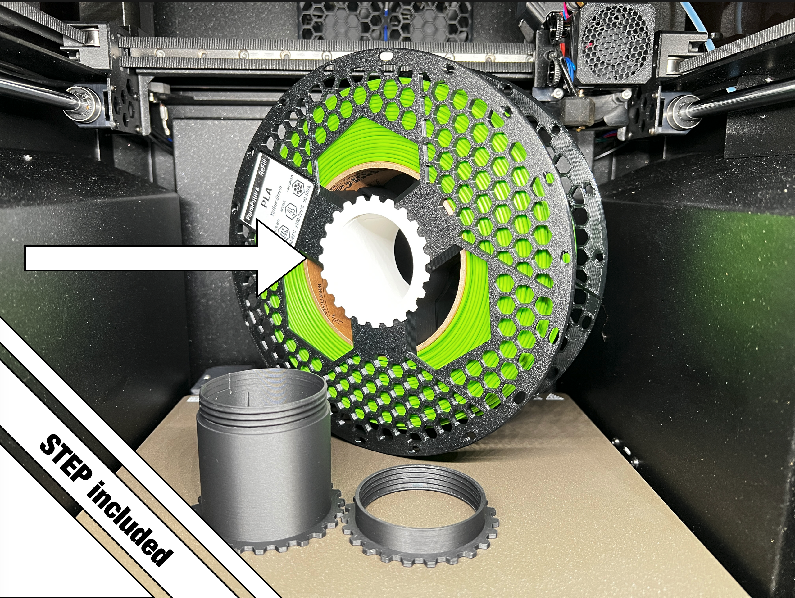 Slim Centre for FormFutura Refill Flanges