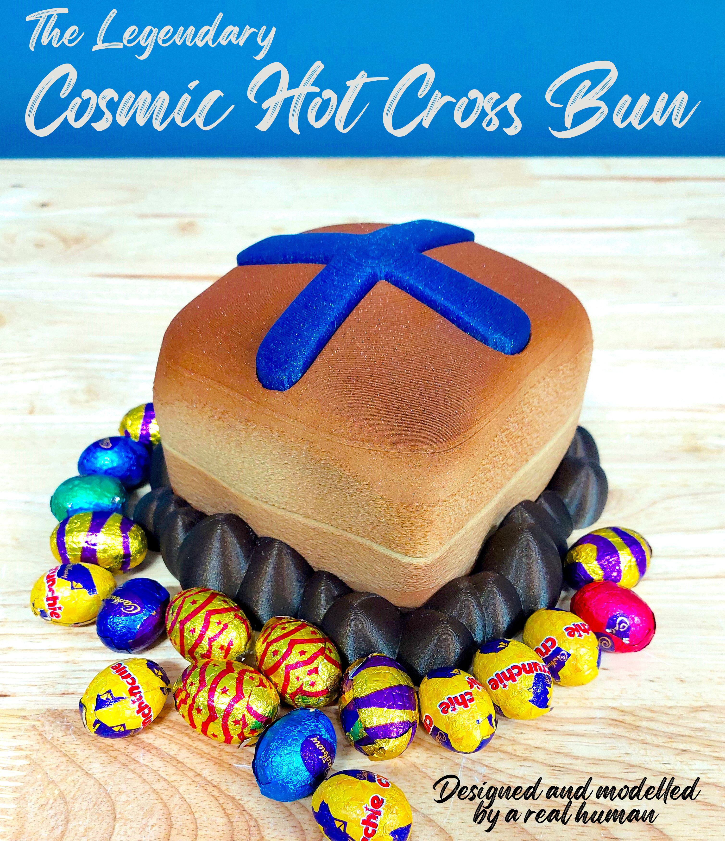 Cosmic Hot Cross Bun