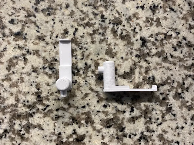 Kitchen-Aid Mixer Attachment Holders (1" light clip-on)