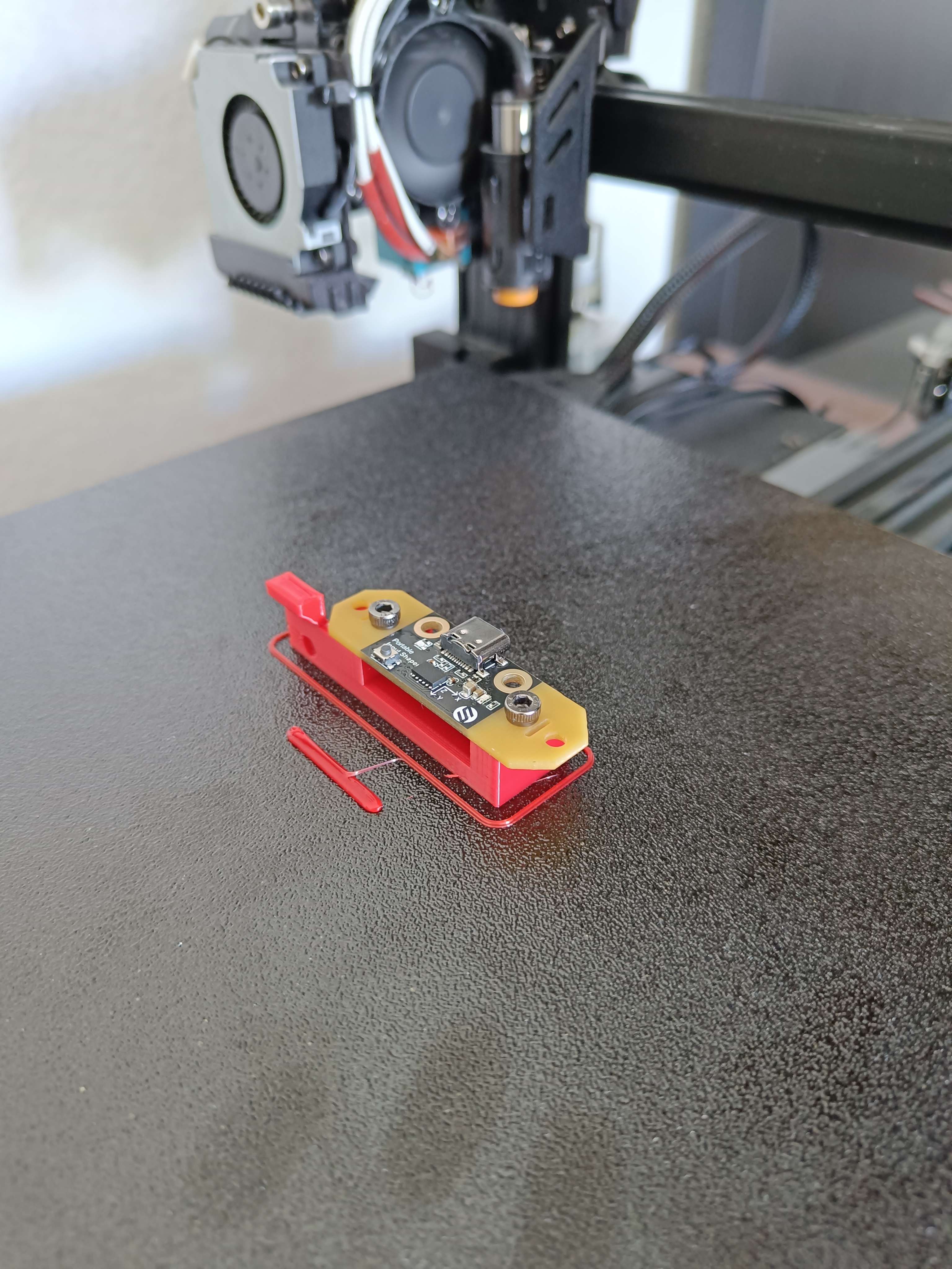 FYSETC Portable Input Shaper mount for Kobra Neo