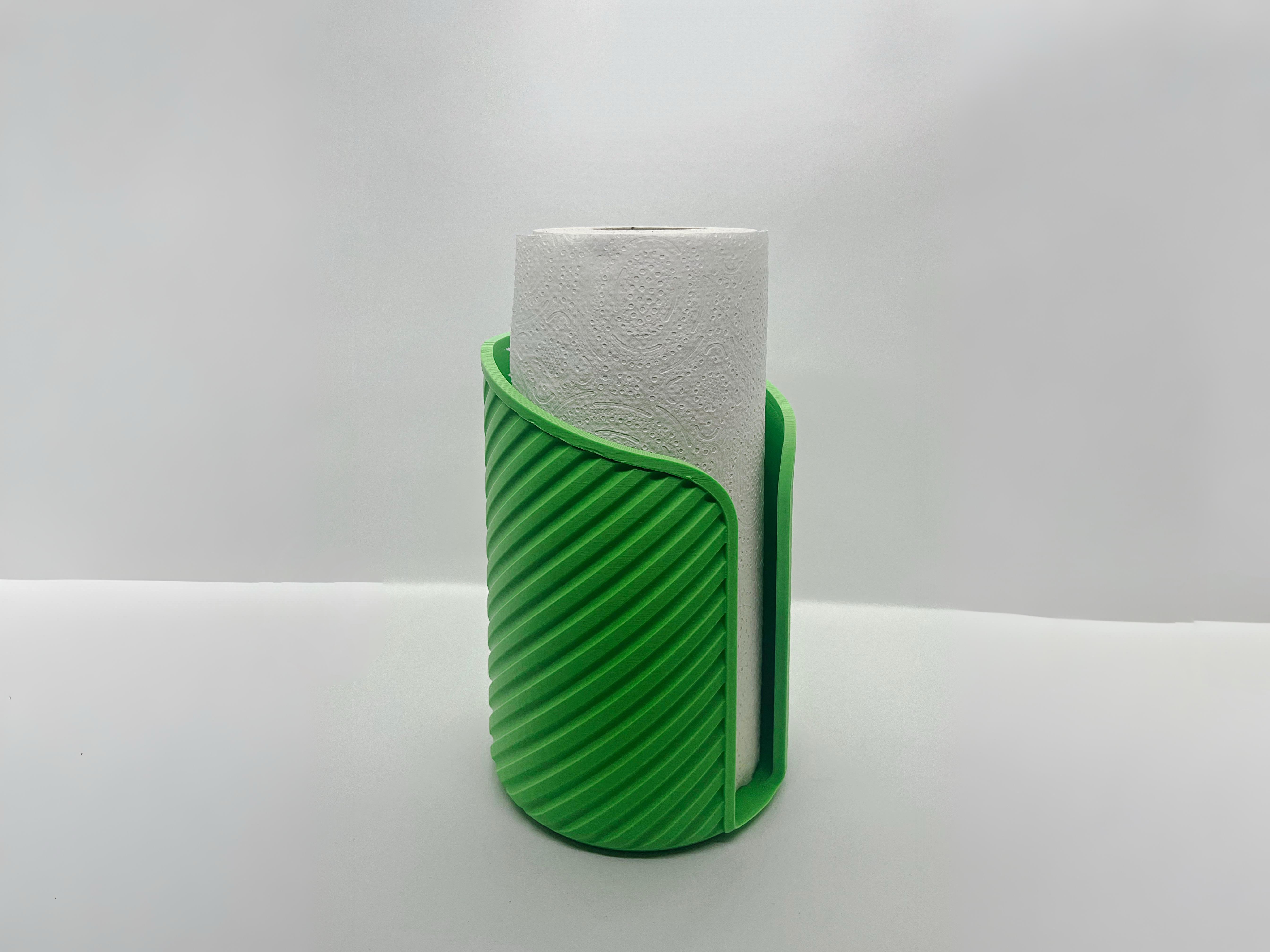 Modern paper towel roll stand