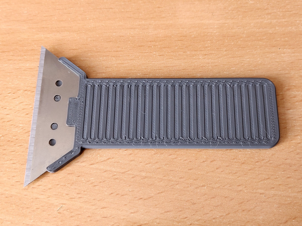 utility blade silicone scraper