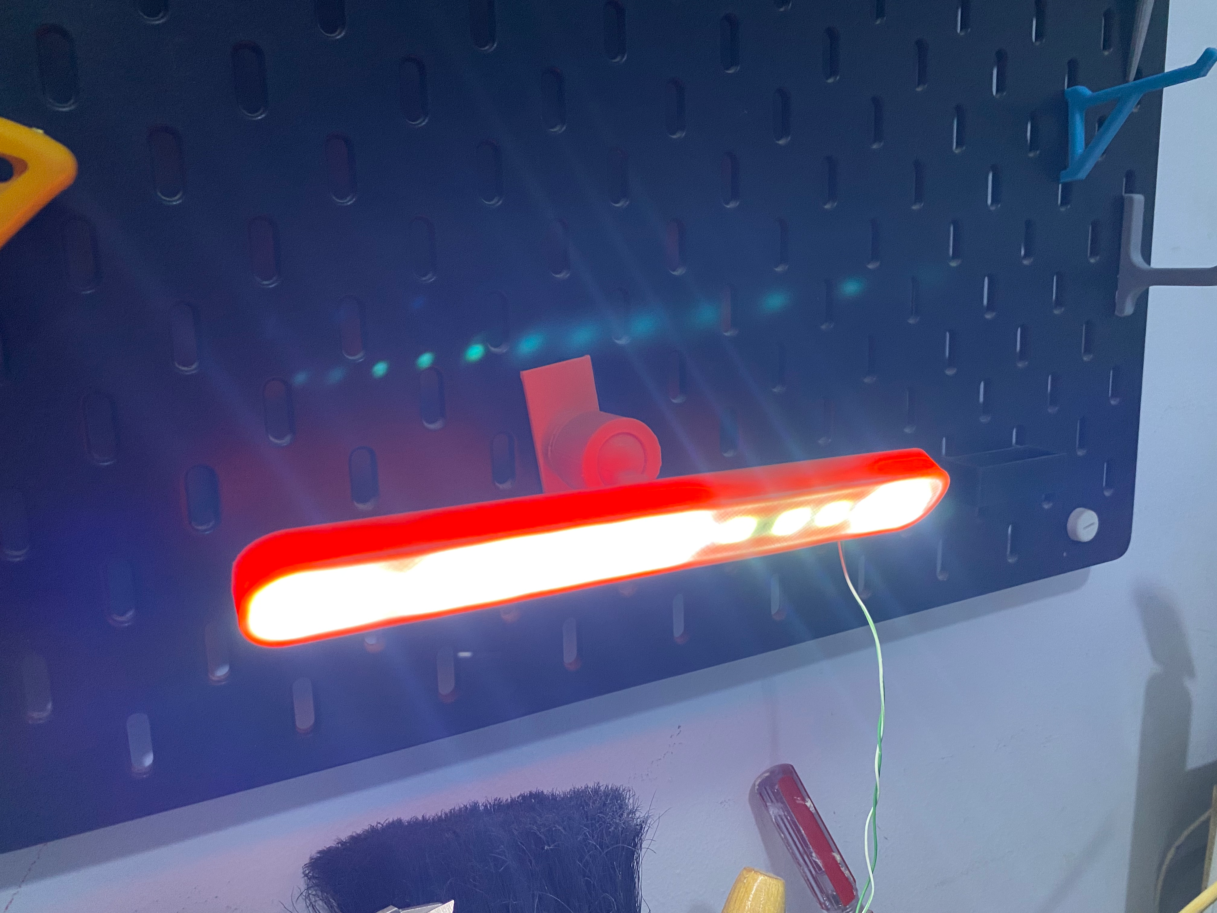 Ikea Skadis LightBar
