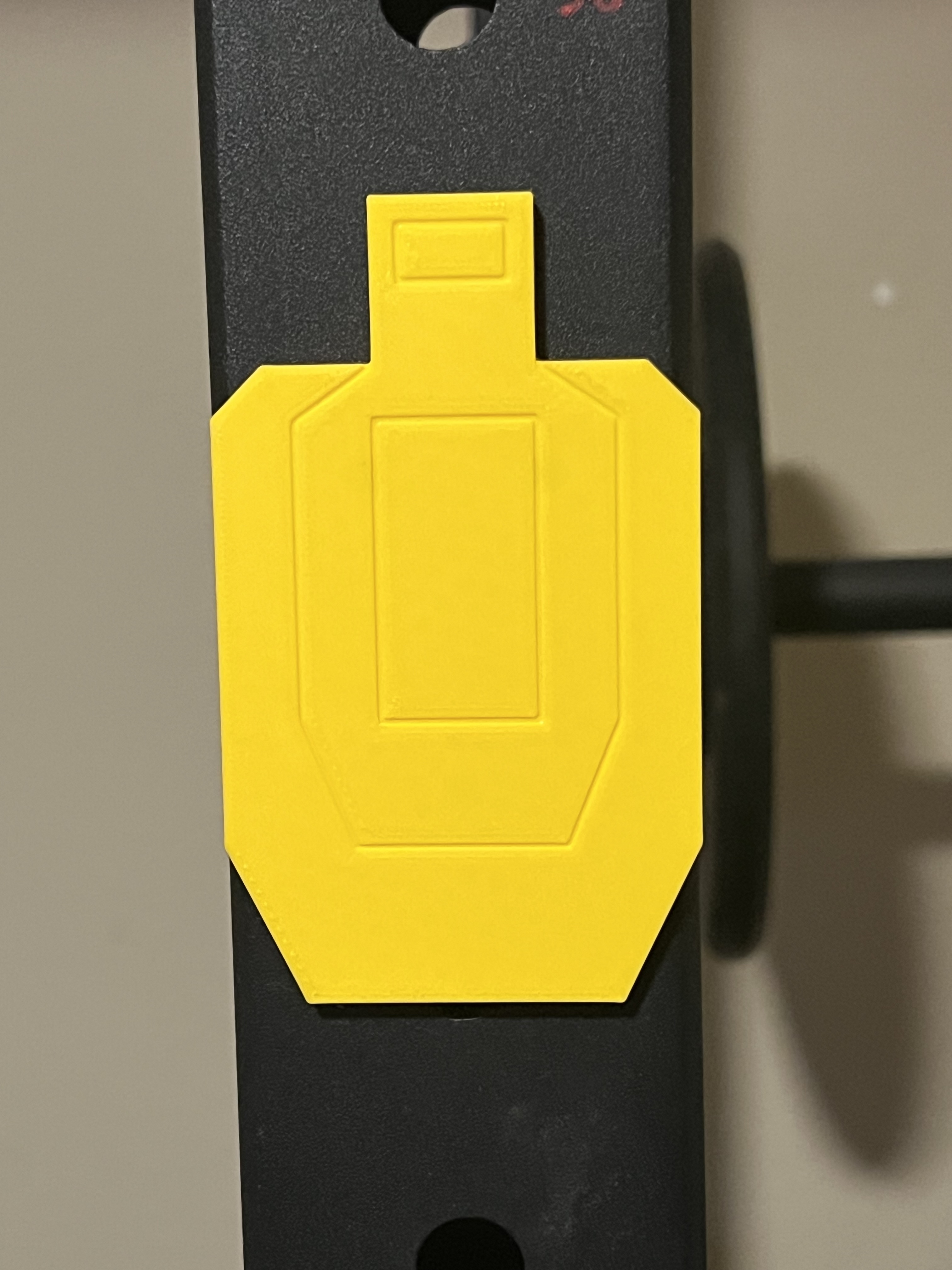 USPSA 1/6 scale magnetic target
