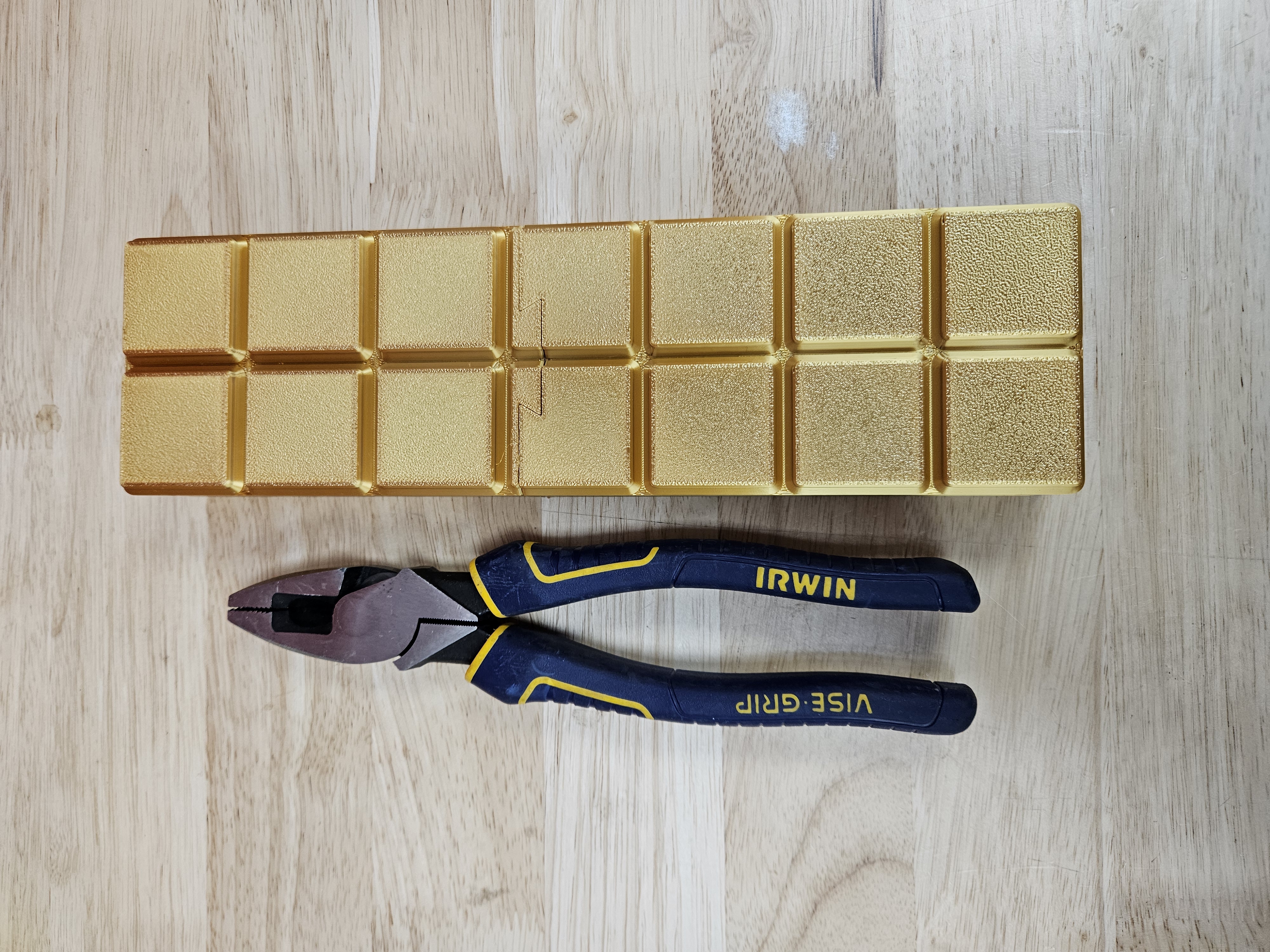 Irwin 9.5" Lineman Pliers Gridfinity — miniatura 4