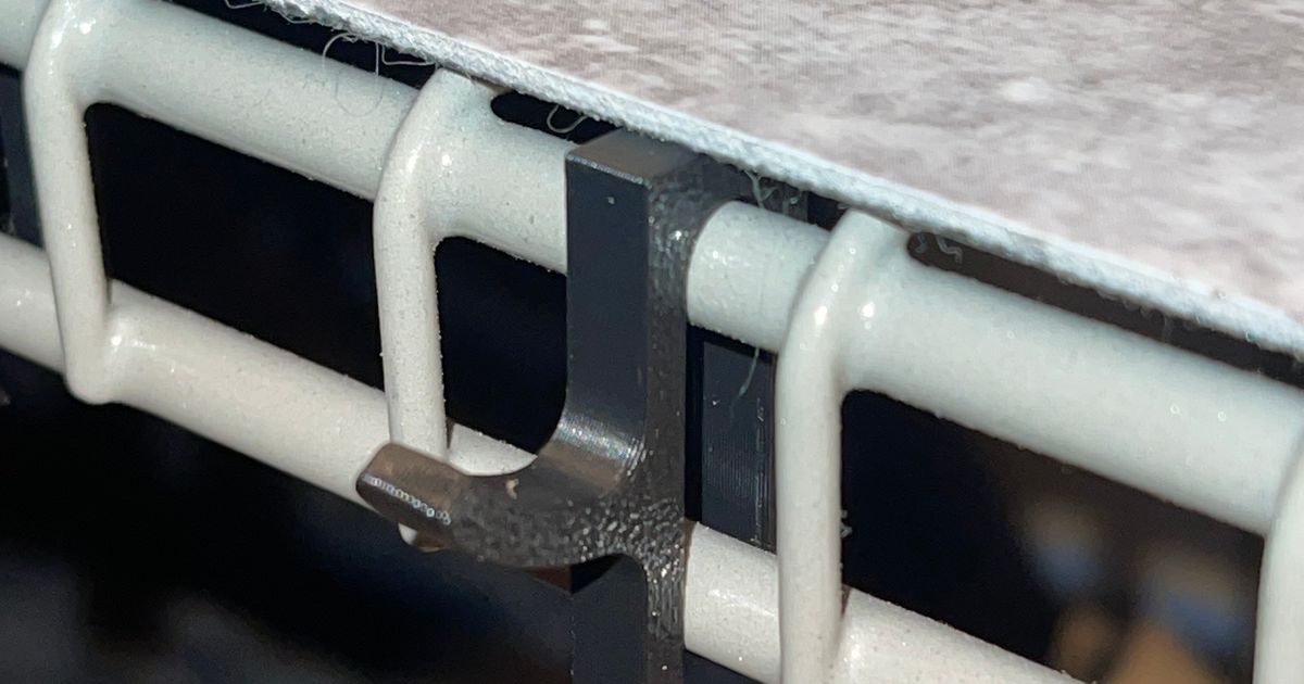 Key Hook for Closetmaid Shelves by Richard Download free STL model