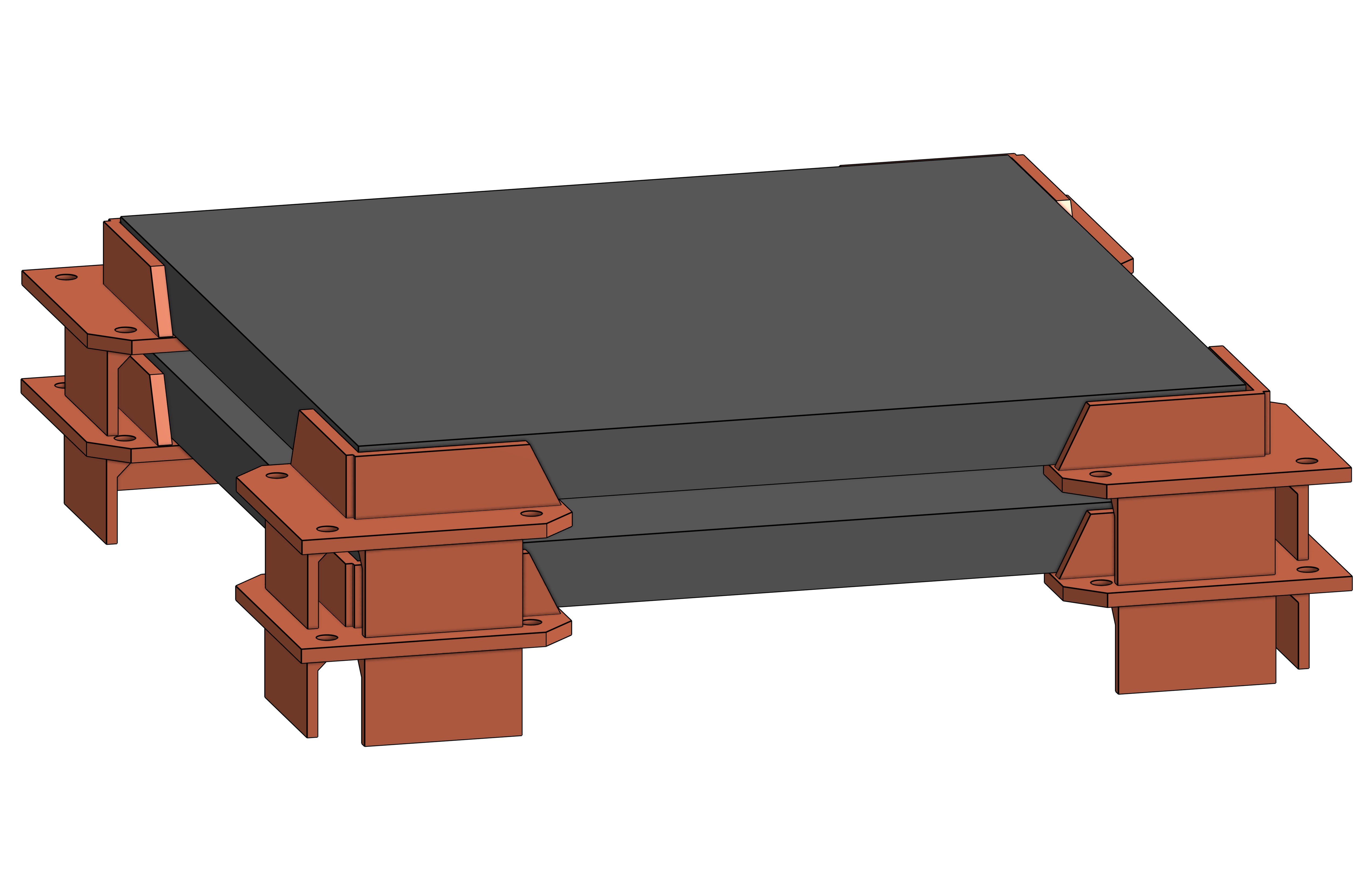 Canvas Spacer for Storage, Drying & Transportation (For .75", 1.5", 2.0" Thick Canvas)