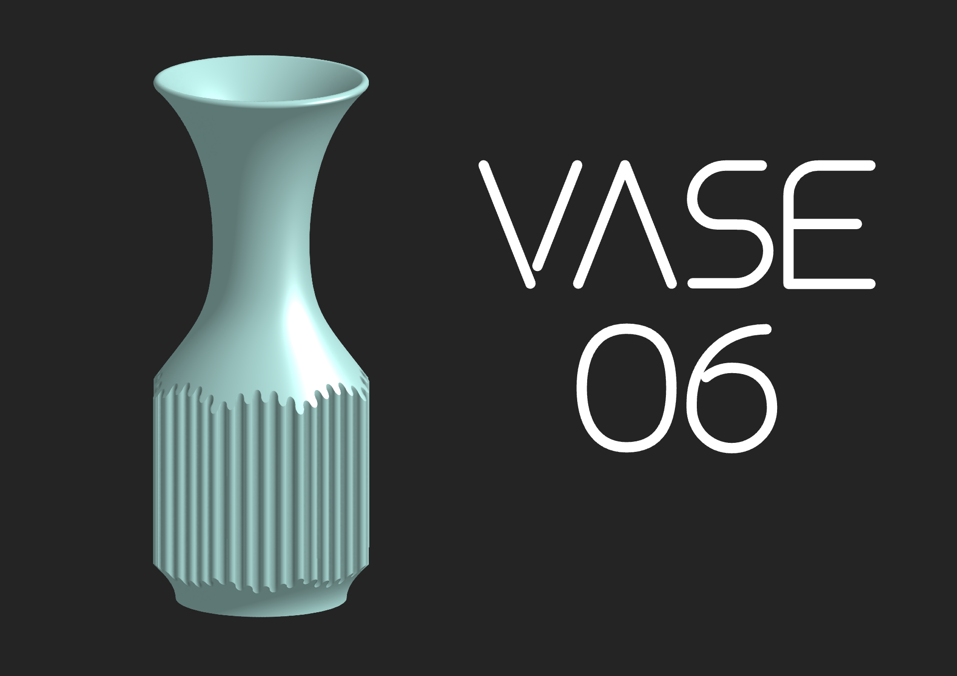 Váza 06 - Flaconka