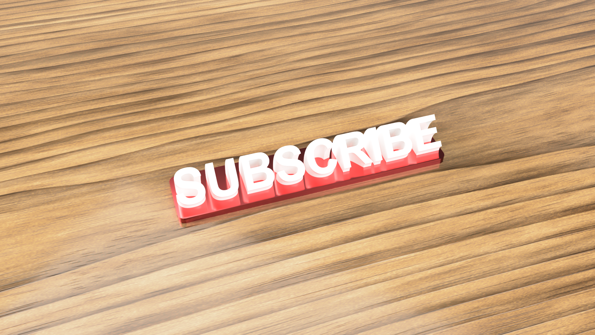 Subscribe 3D Plate — miniatura 2