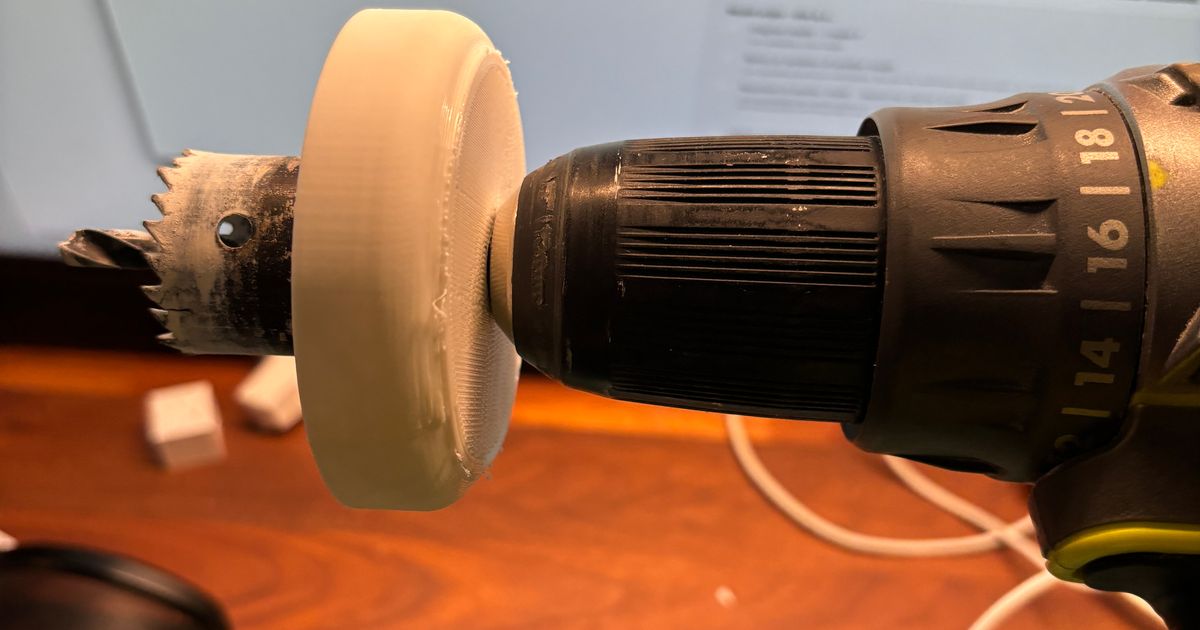 Hole Saw Dust Collector 70mm diameter, 16.5mm tall by samywamy10