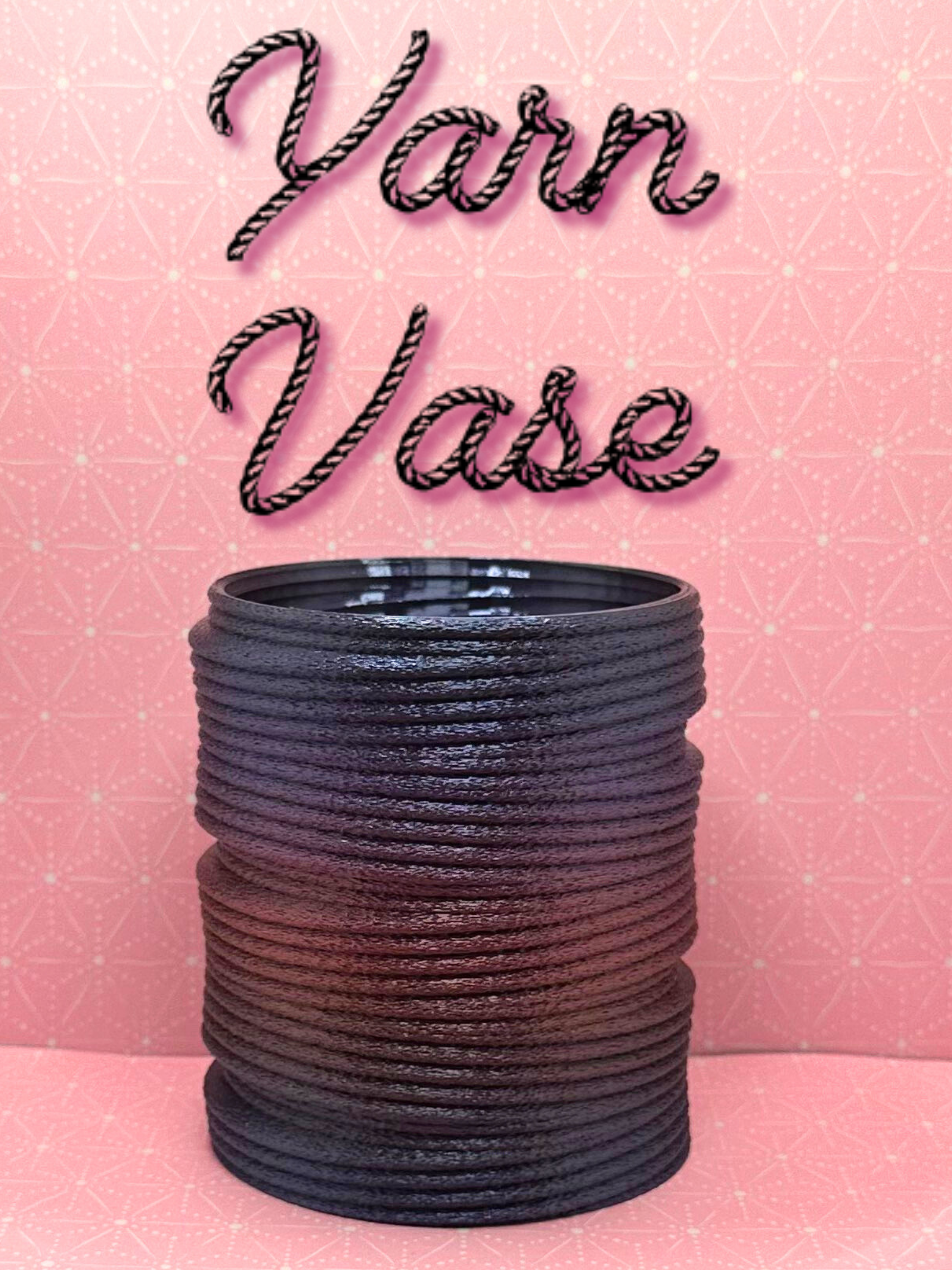Yarn vase