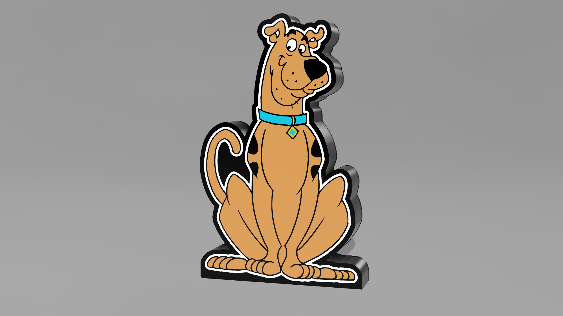 Scooby-Doo Lightbox LED Lamp