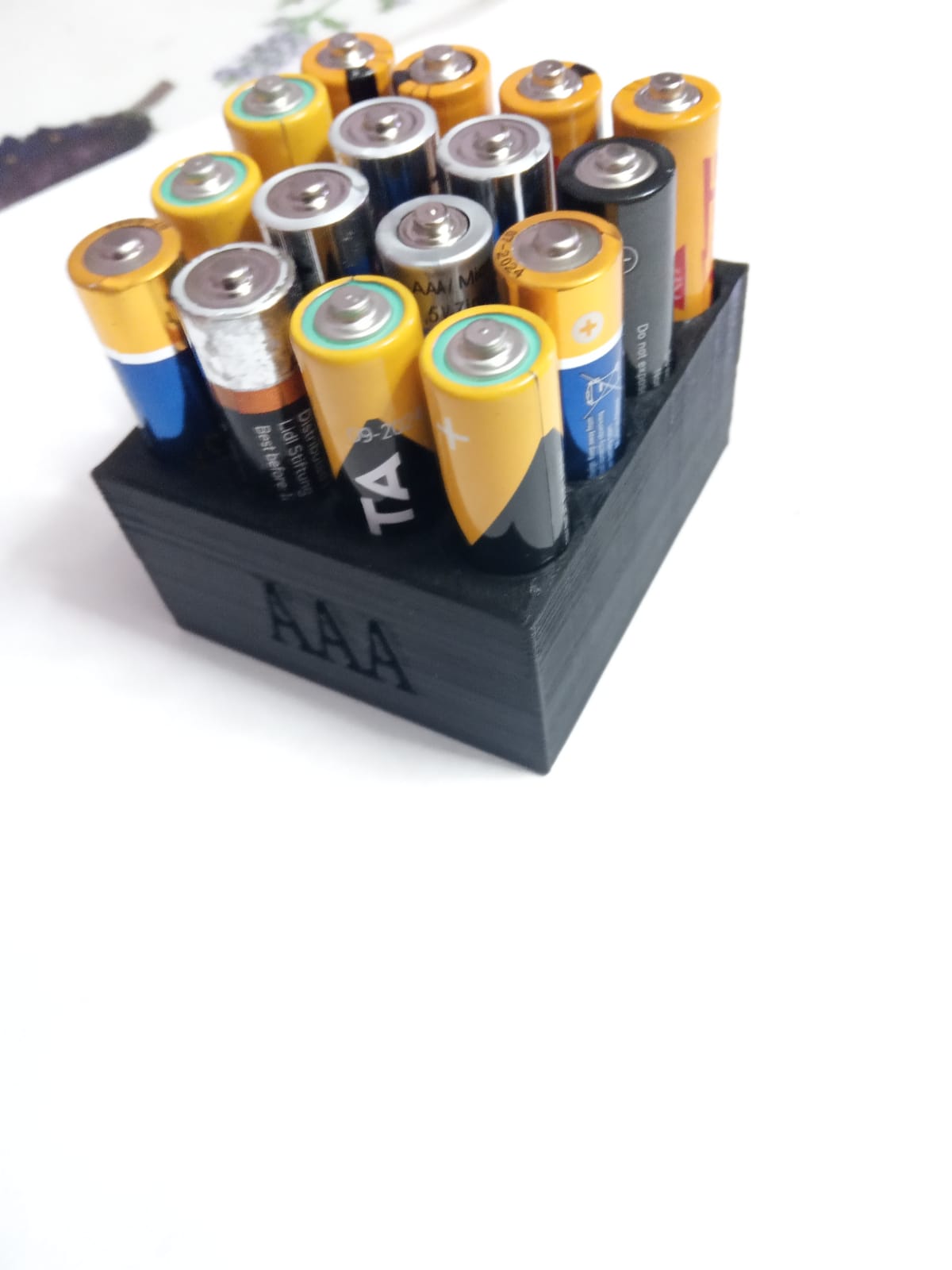 AAA and AA battery organizer(simple)