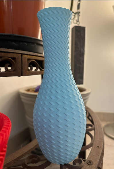 Miniatura 2 do modelo 3D Chevron vase