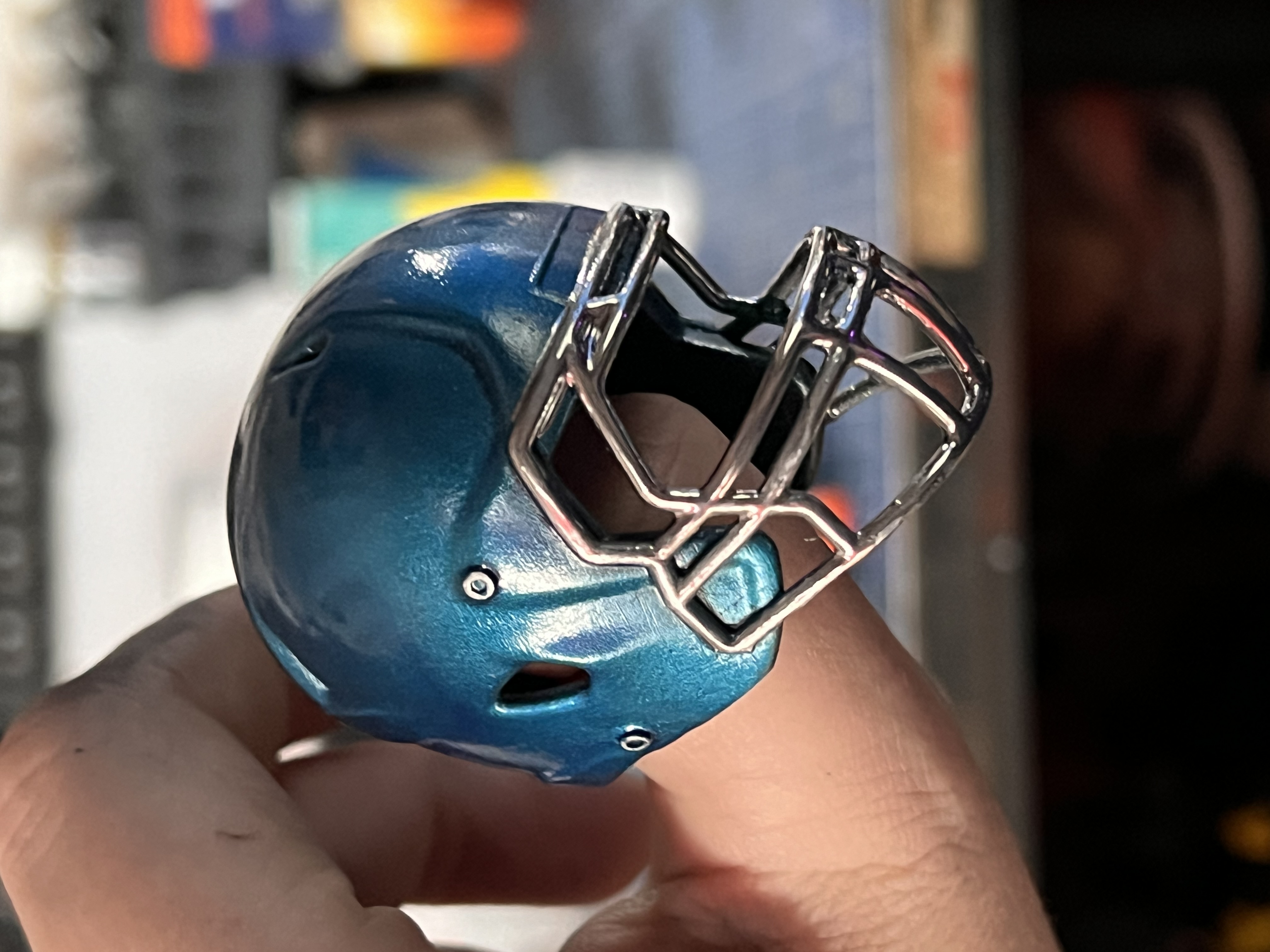 Football Helmet for resinprinting