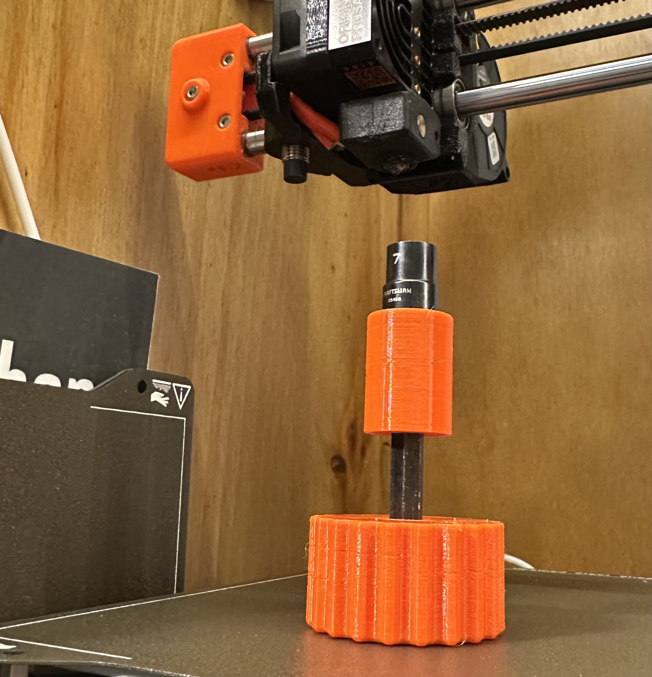 Hex Bit to Craftsman Max Axess Adapter 3D model thumbnail