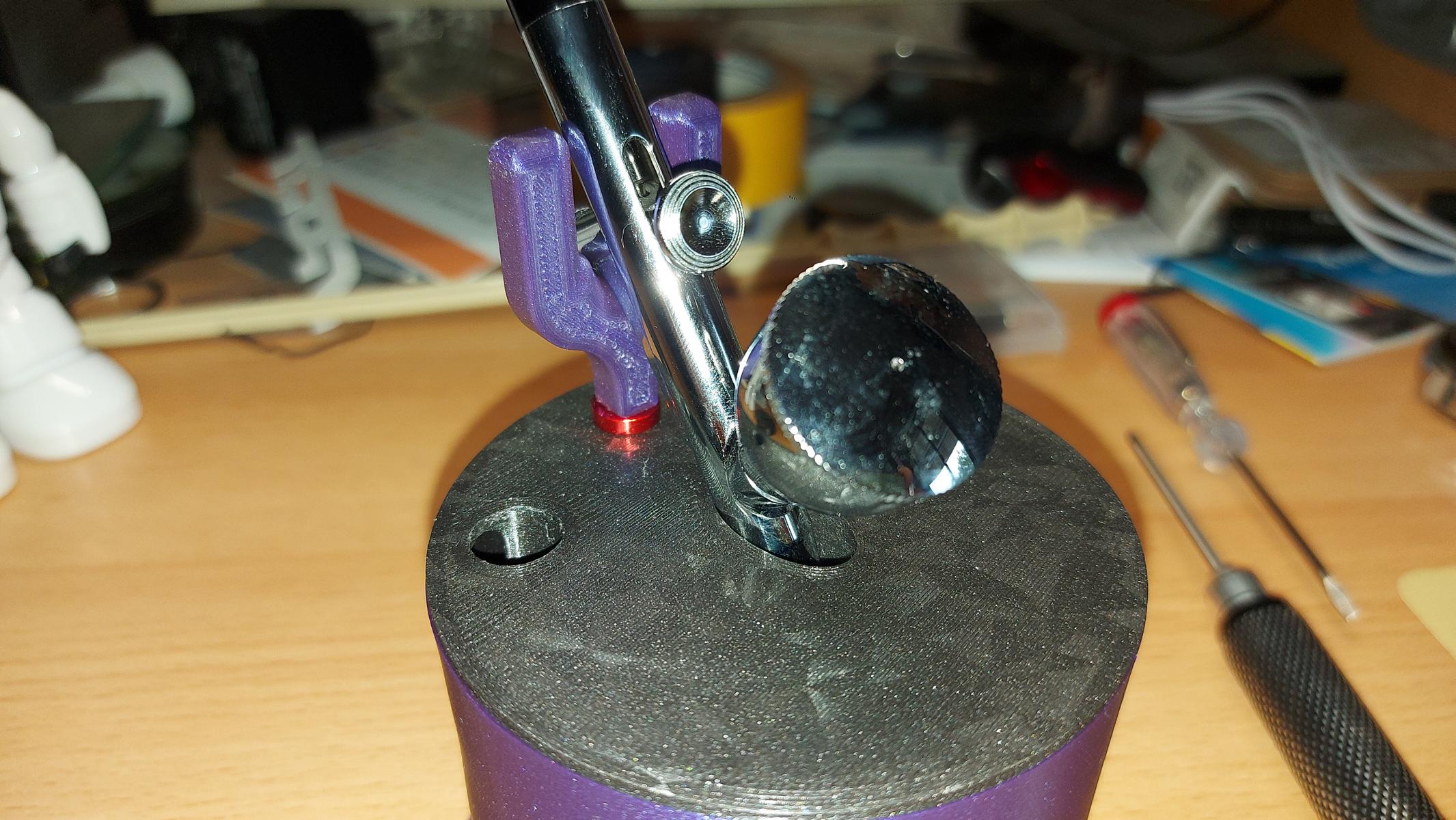 Airbrush Reinigungsset Mit Topf & Halter – Multifunktionales Reinigungswerkzeug Für Die Meisten Airbrush-Modelle