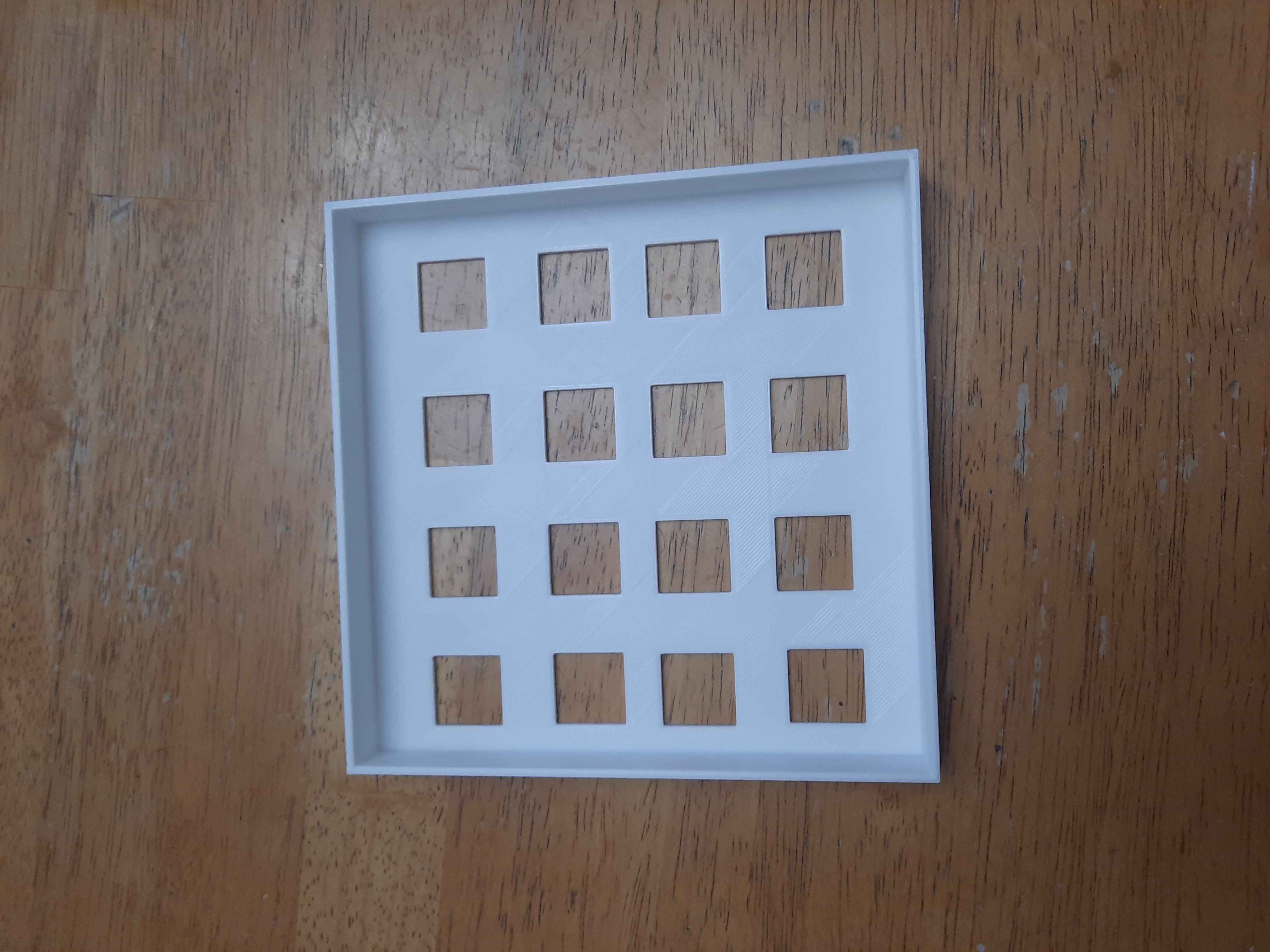 Model paint carry tray