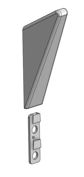 Holeless Srewable Coathanger