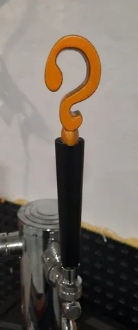 The Riddler tap handle