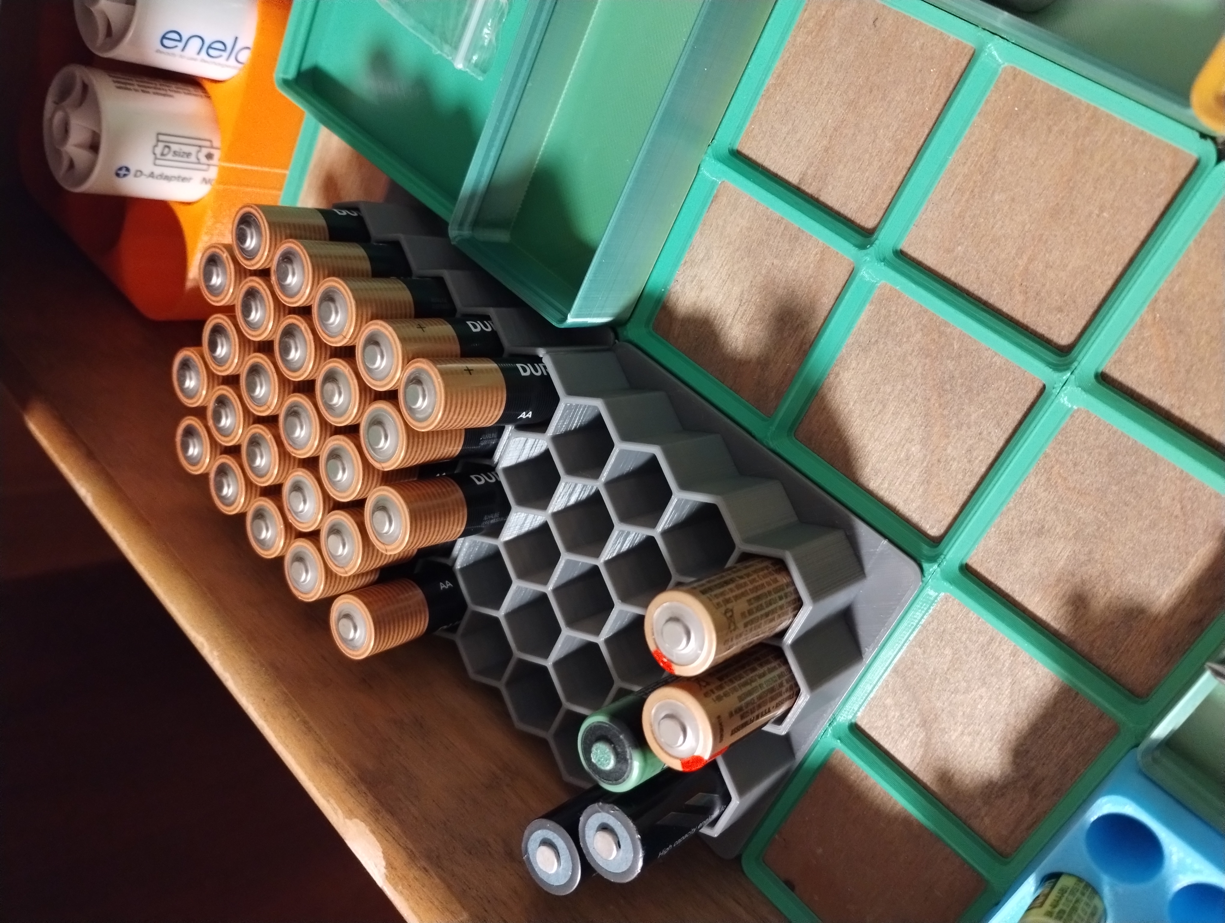 Gridfinity AA Batteries holder