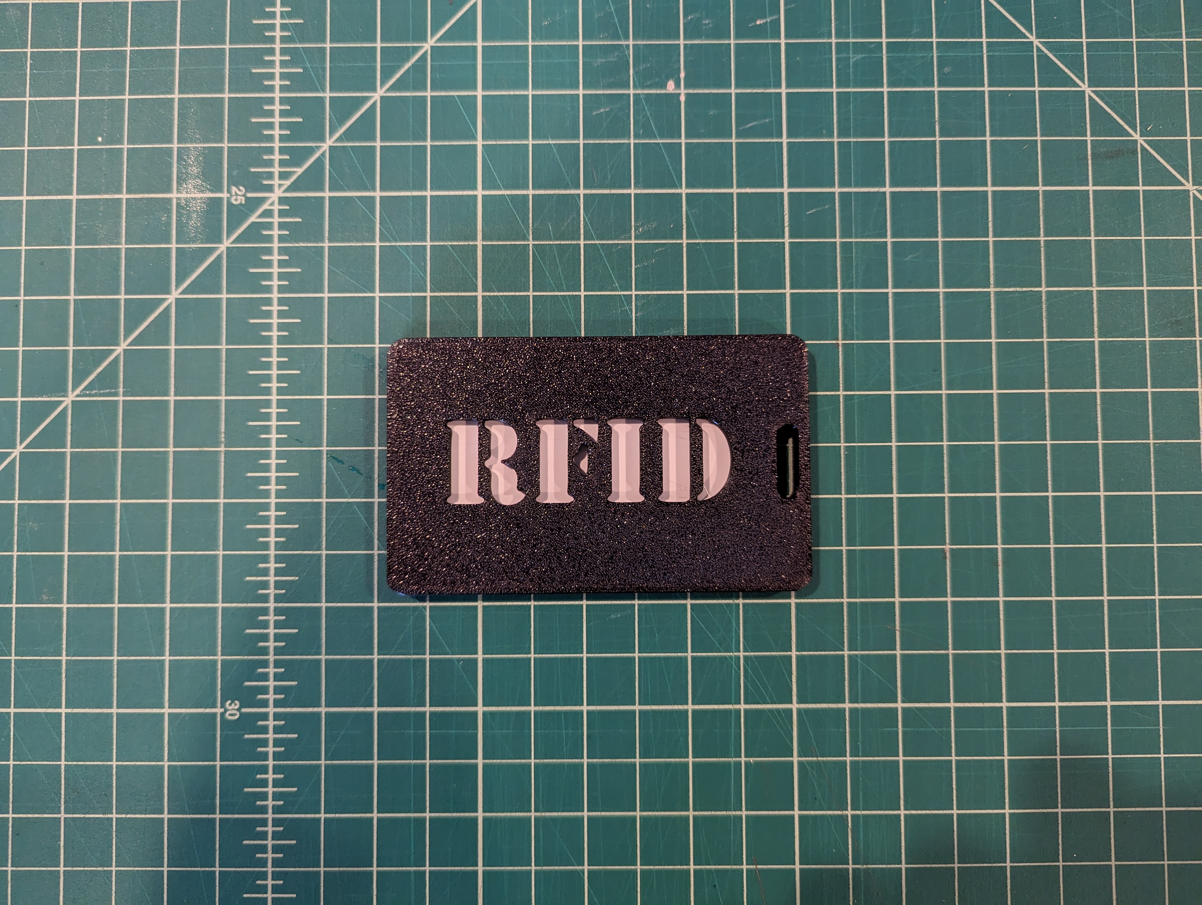 Luggage Tag with RFID Card