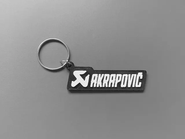 Akrapovic keychain