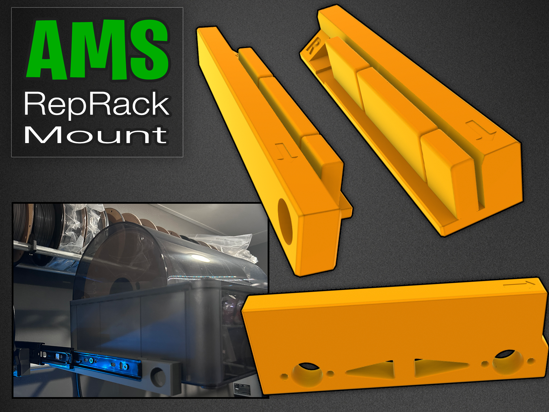 Bambu AMS RepRack Mount